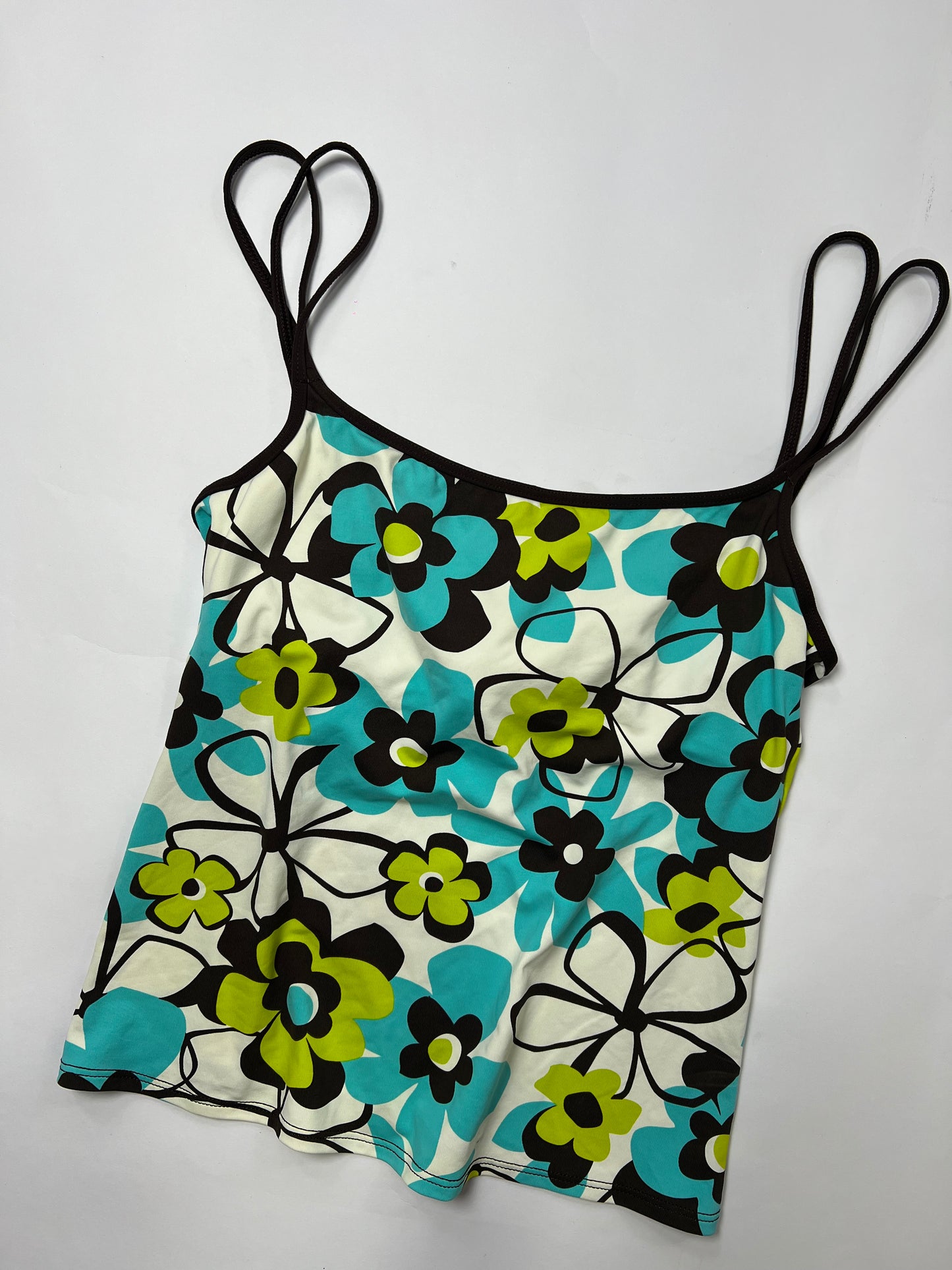 Retro Floral Swim Tank