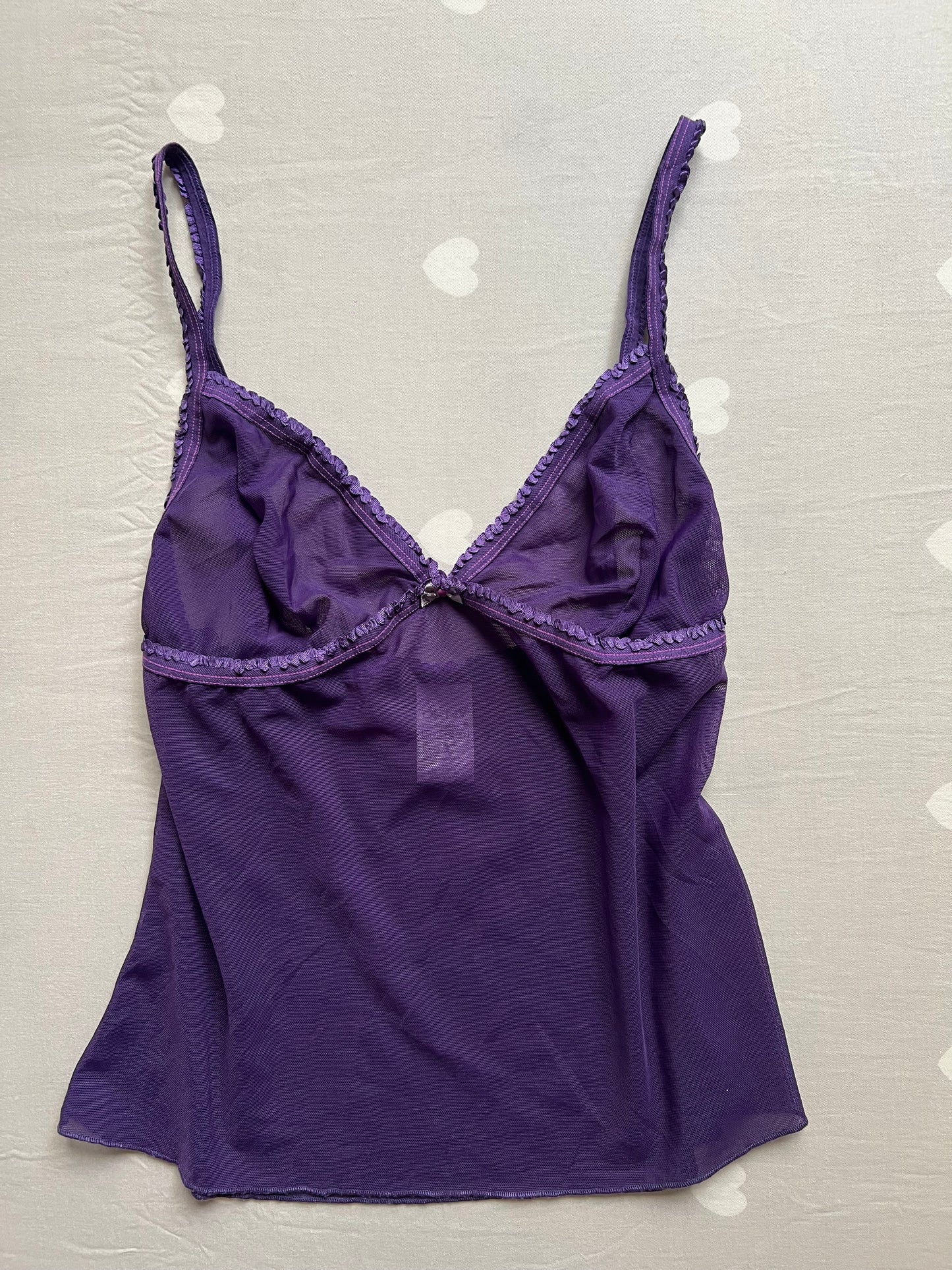 Purple Sheer Cami Top