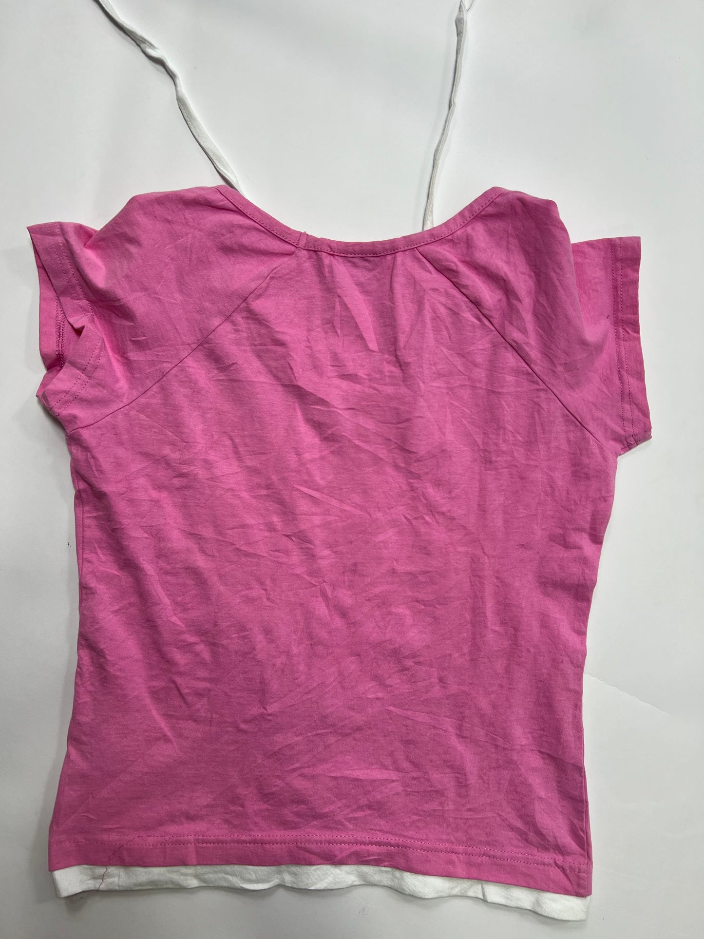 Pink Sports Graphic Tee