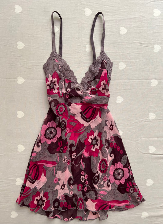 Floral print dress/top