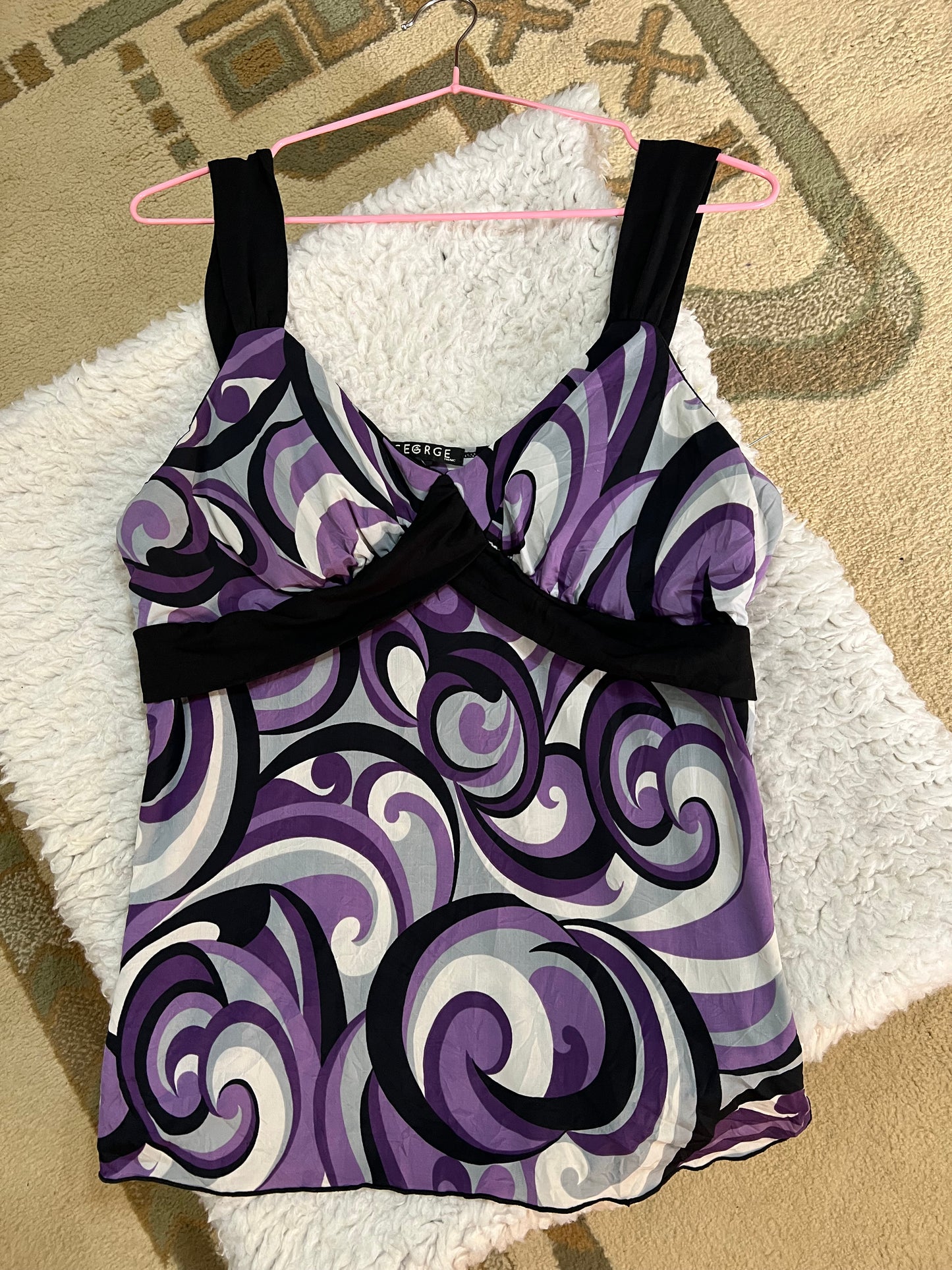 Graphic cami top