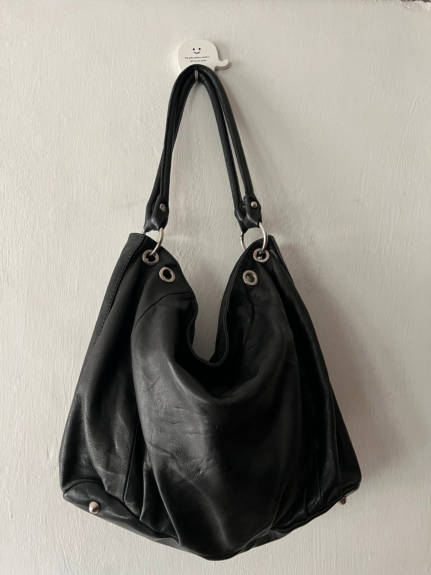 Leather Hobo Bag