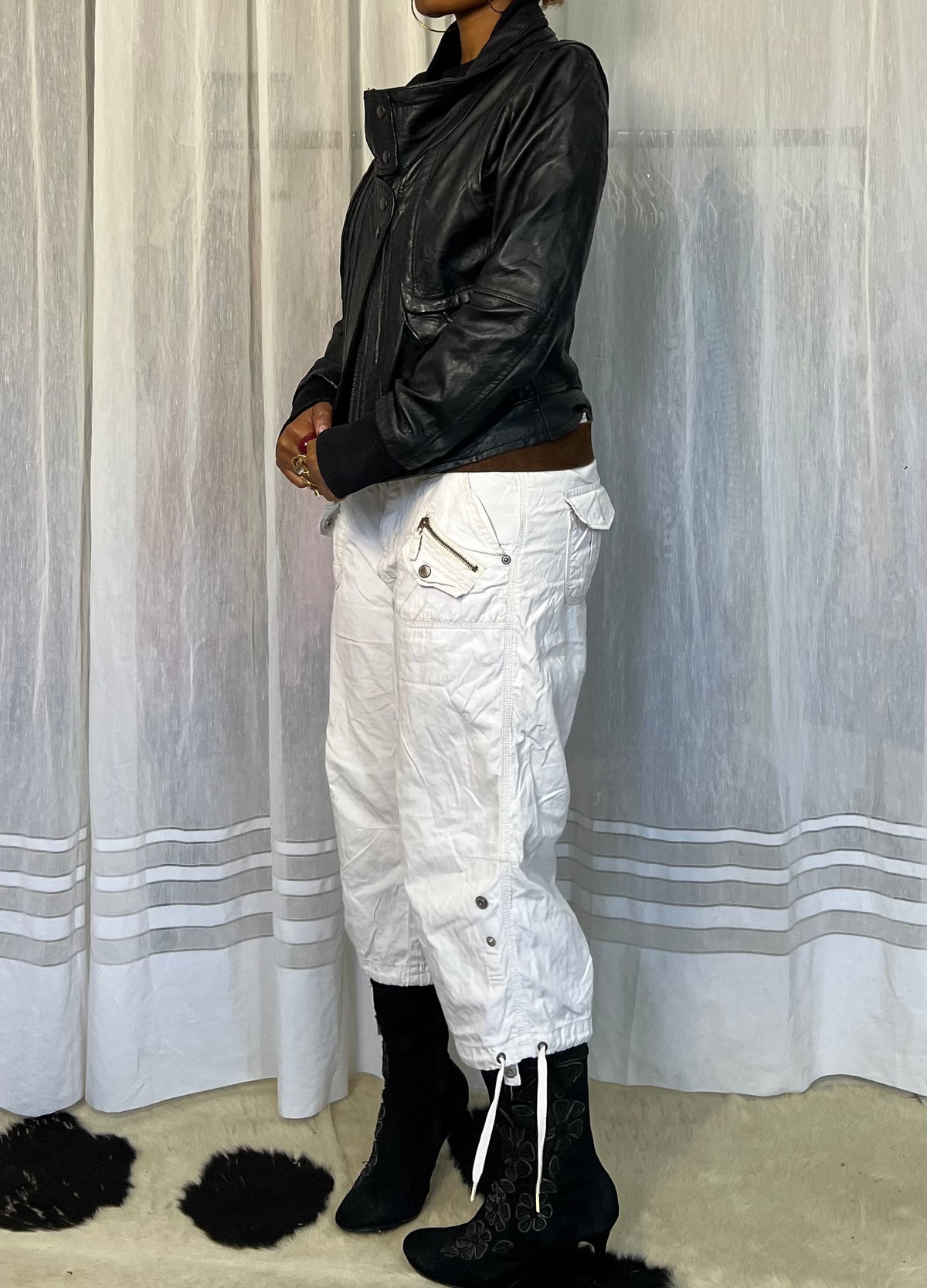 Black Leather Coat