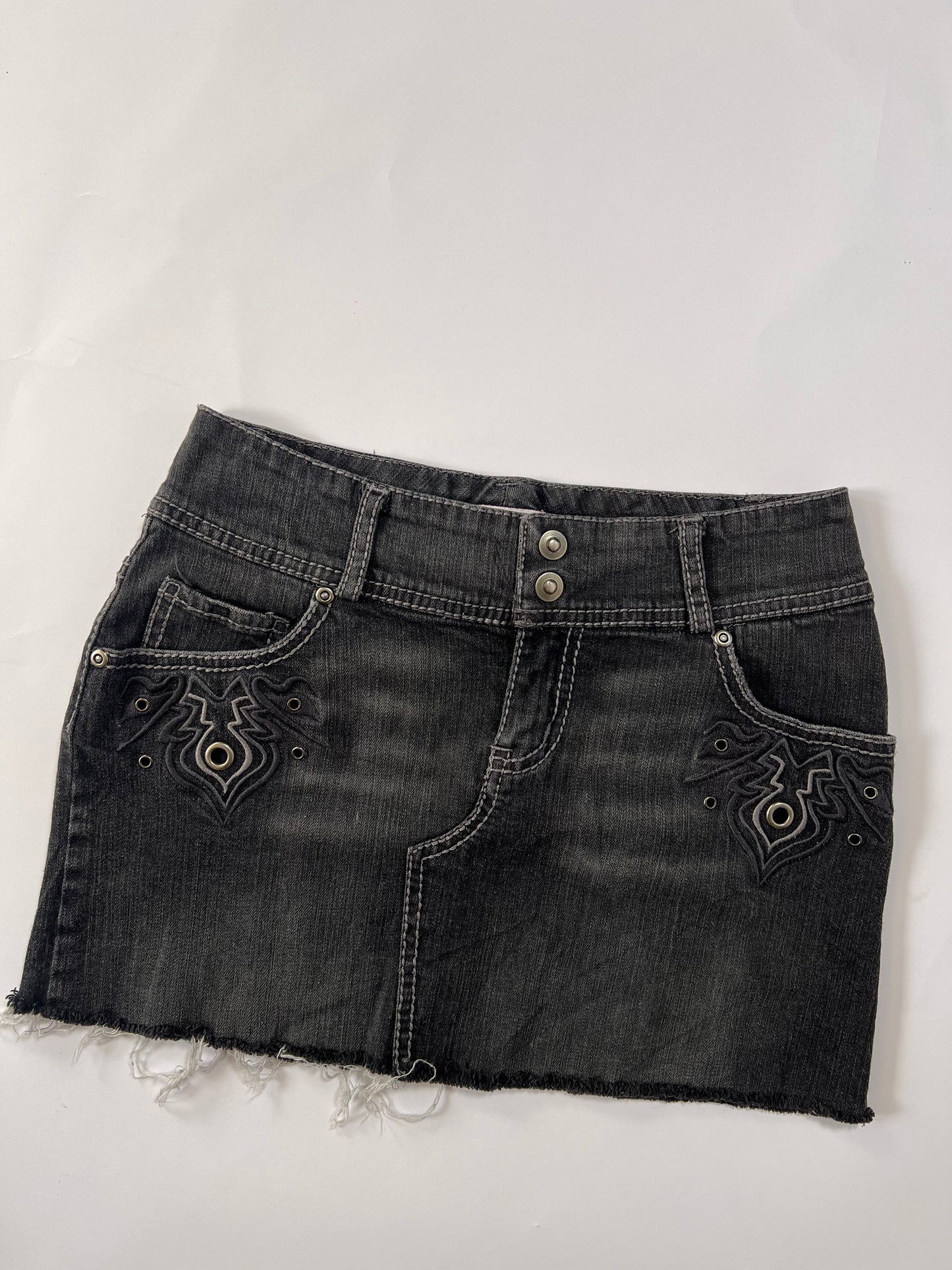 Y2k Denim Mini Skirt