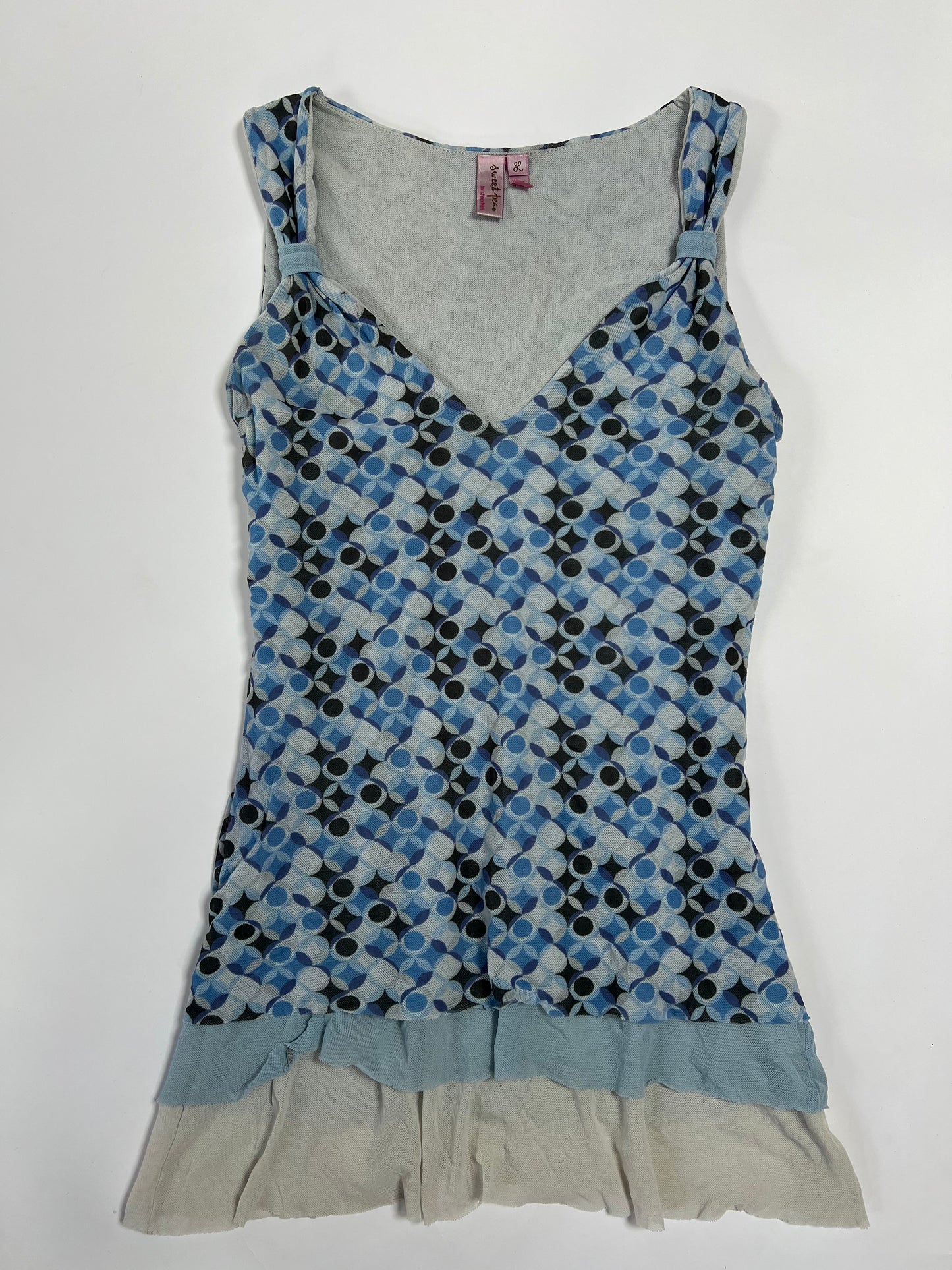 Ruffled cami top