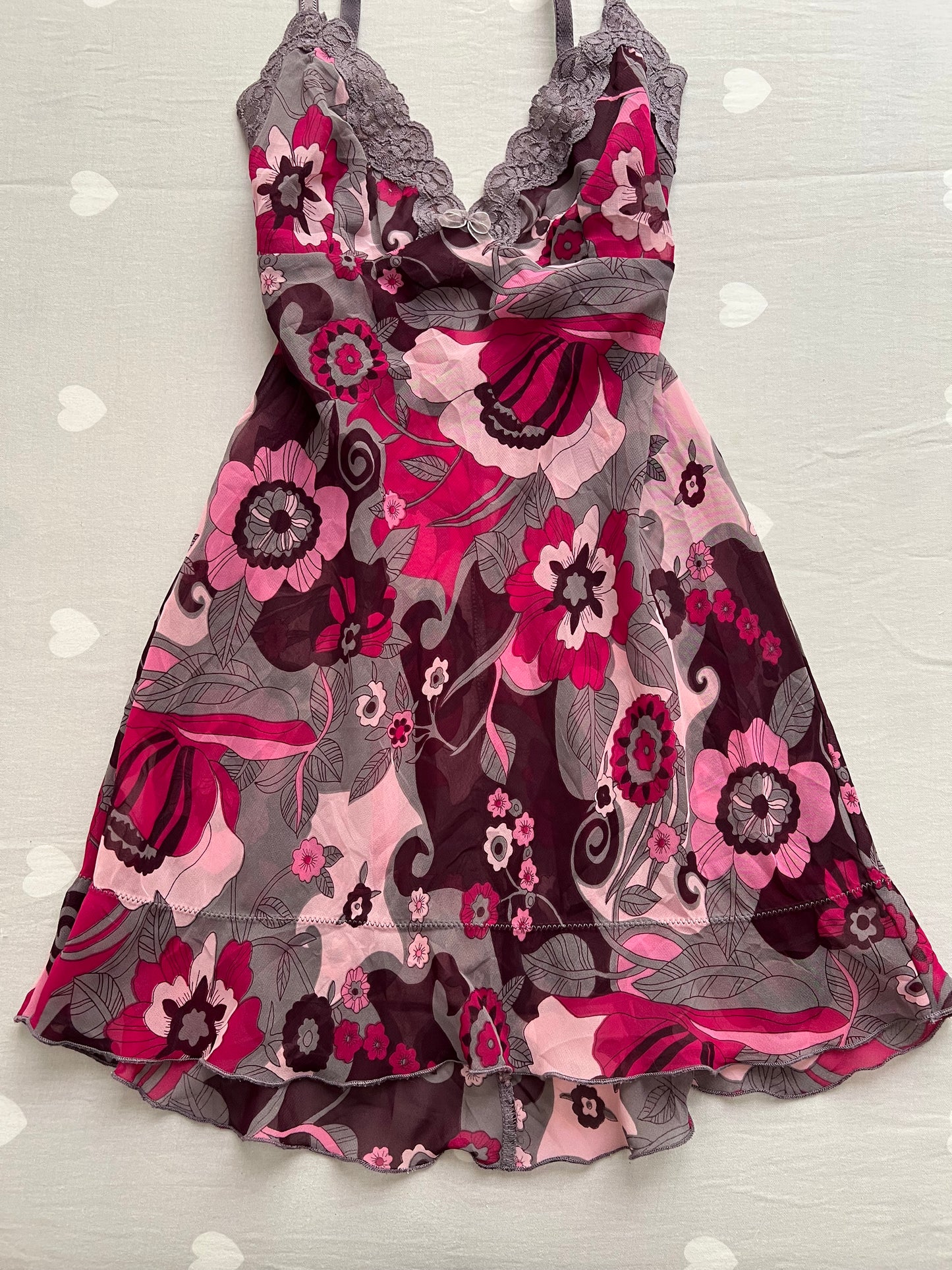 Floral print dress/top