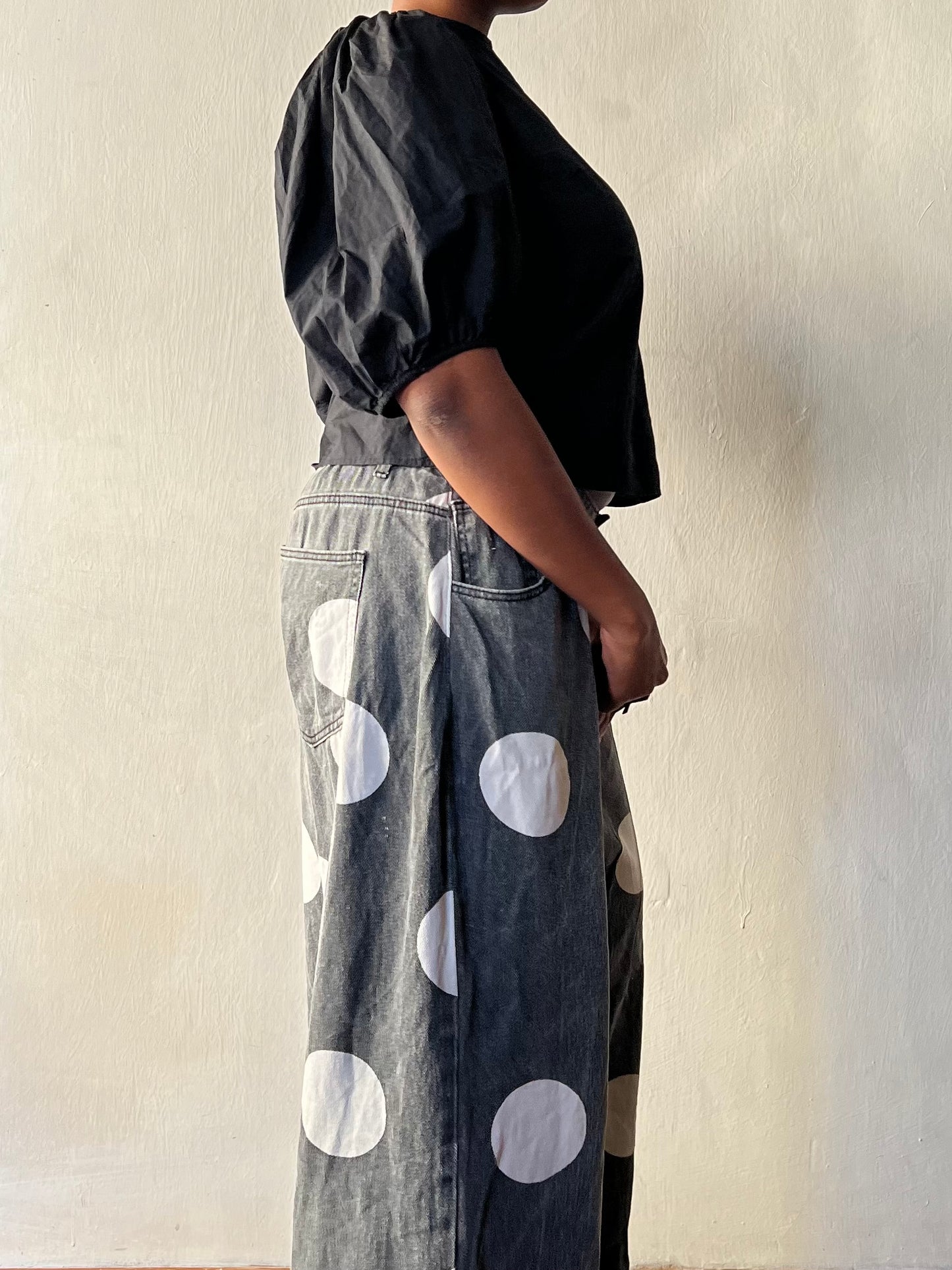 Puff Sleeve A Line Shirt