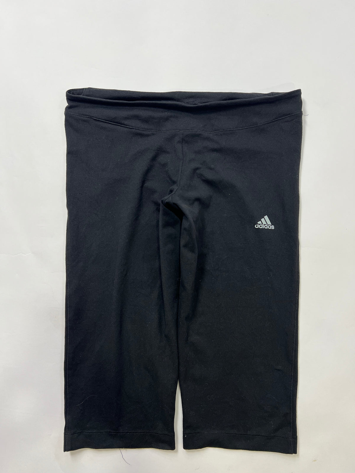 Black Bandeau + Adidas Capri Set