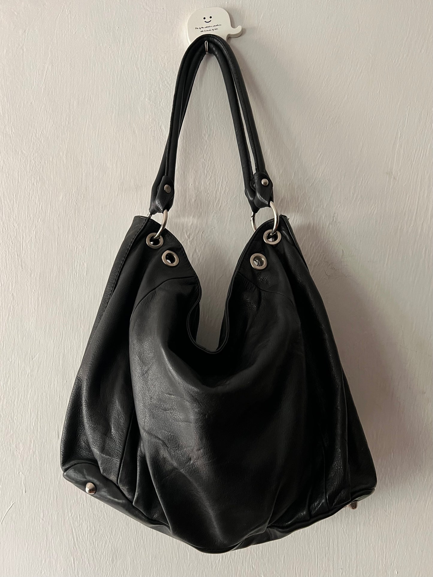 Leather Hobo Bag