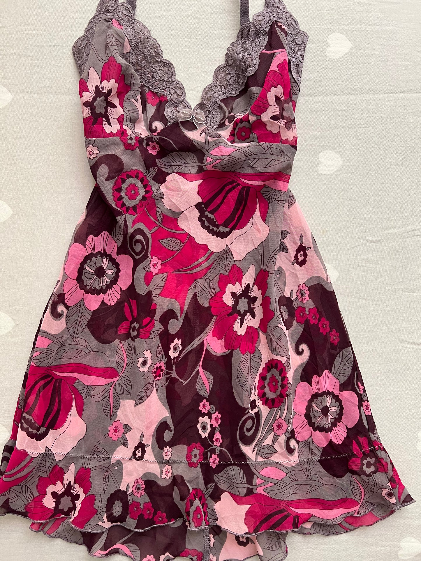 Floral print dress/top