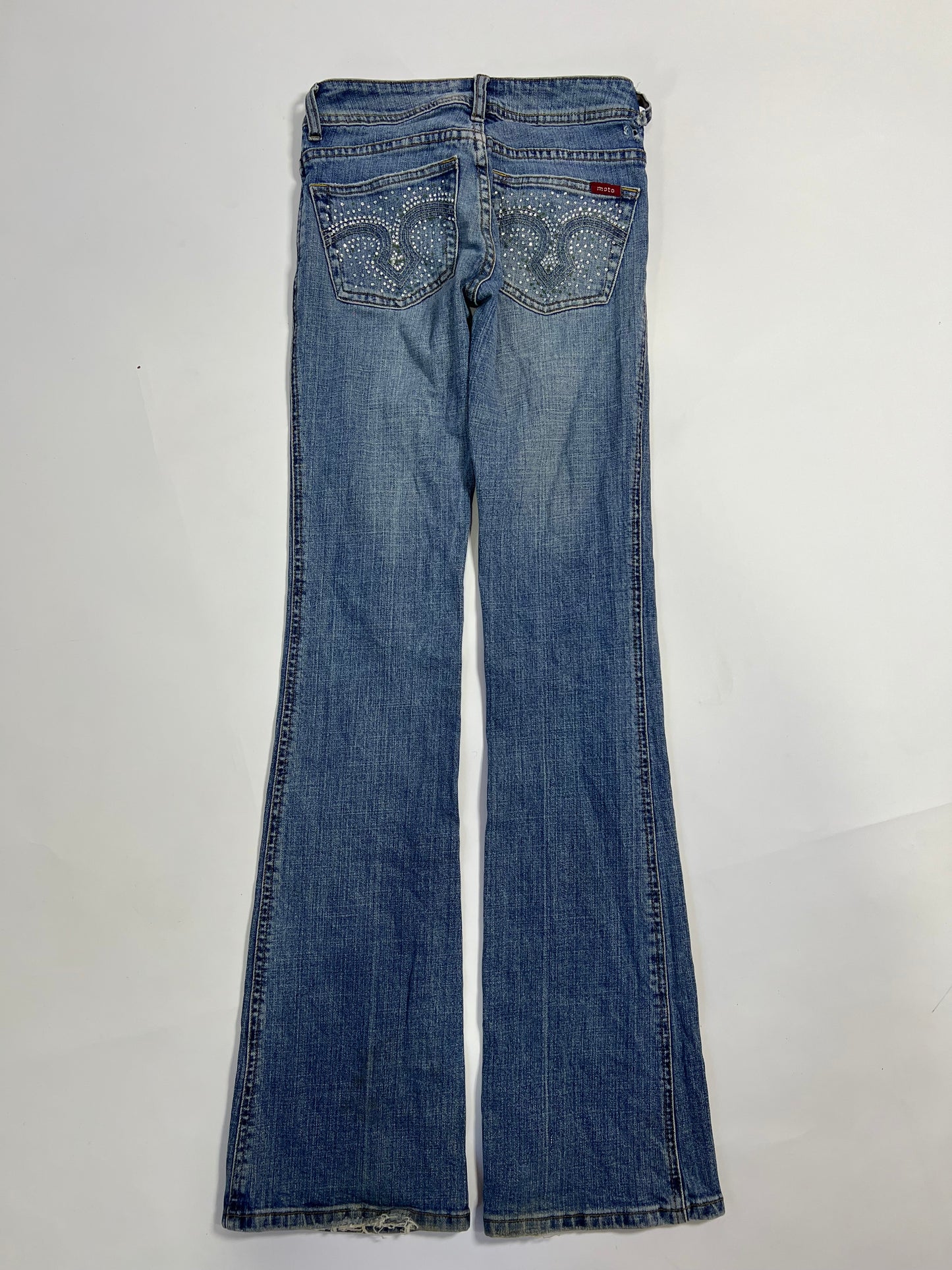 Rhinestone Flare Jeans