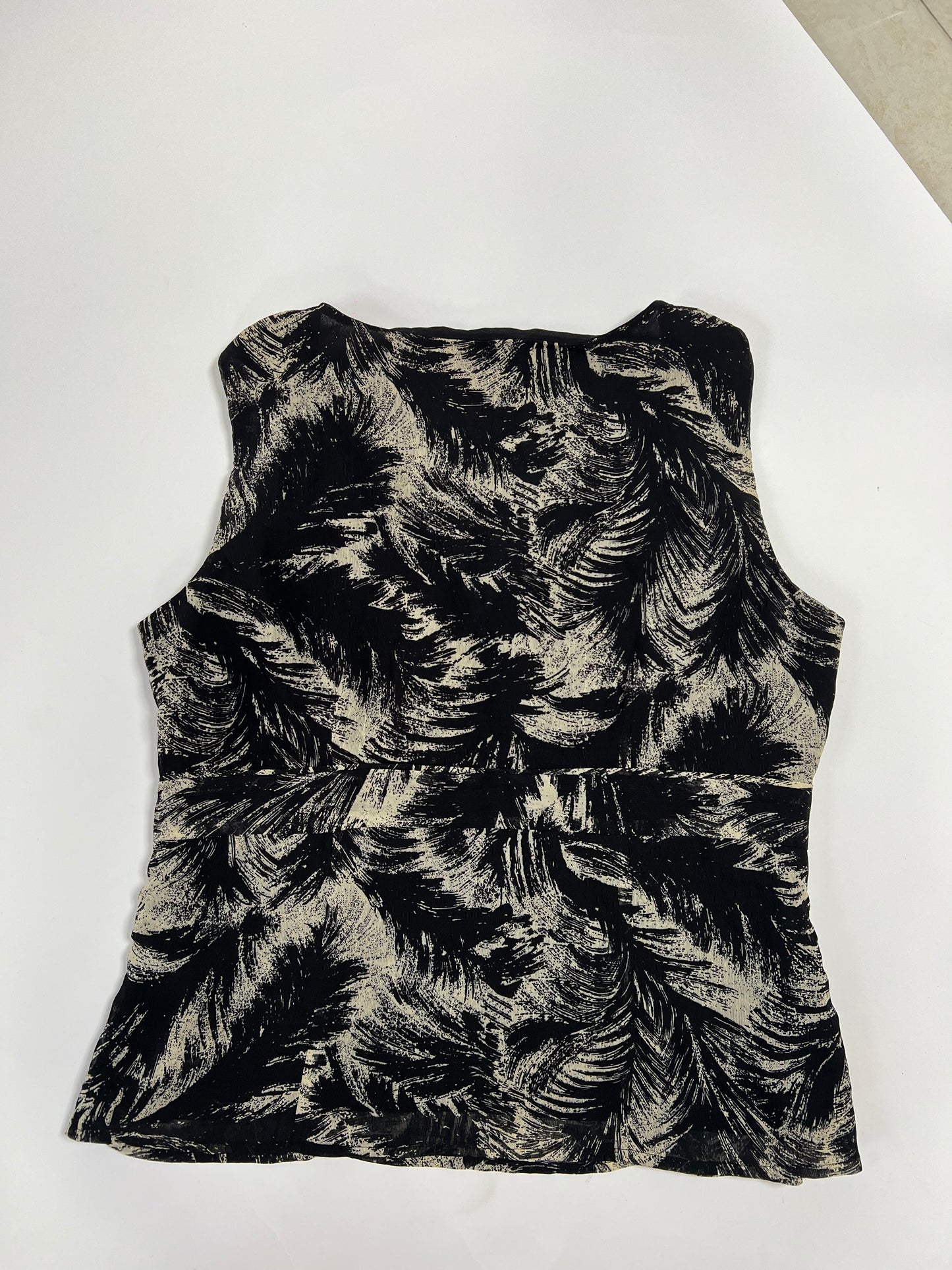 Abstract print cami top