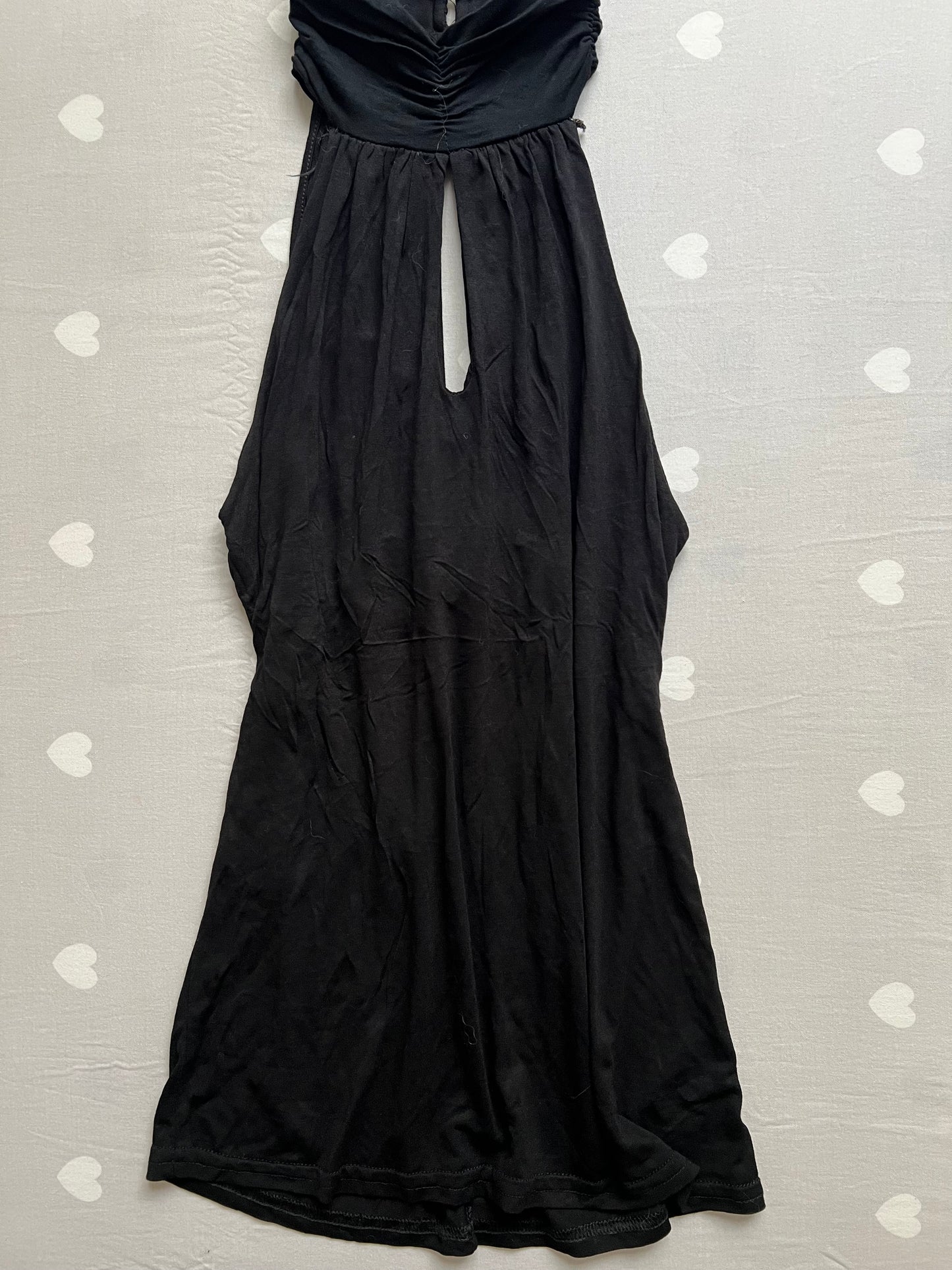 Key hole high neck top