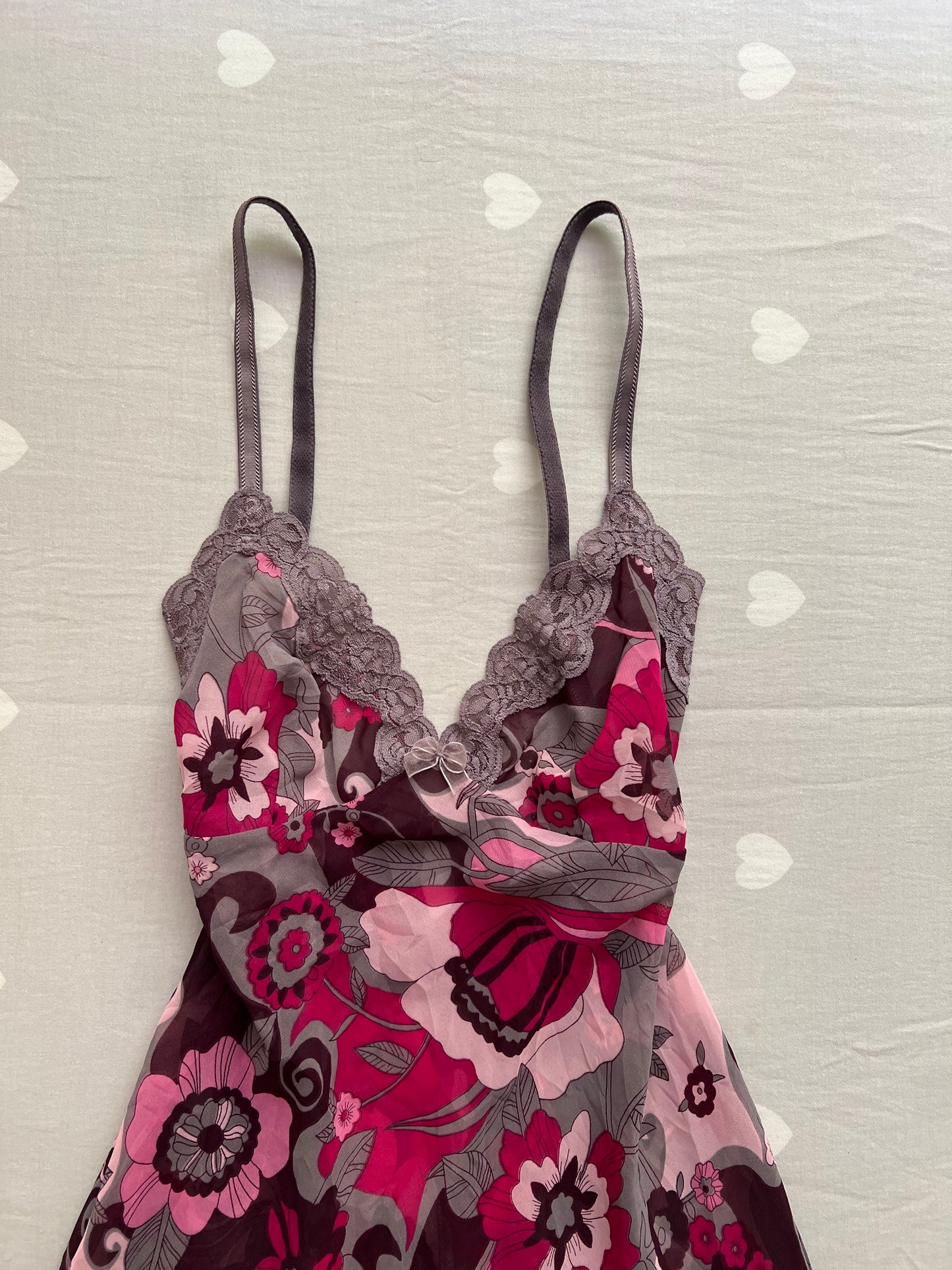 Floral print dress/top