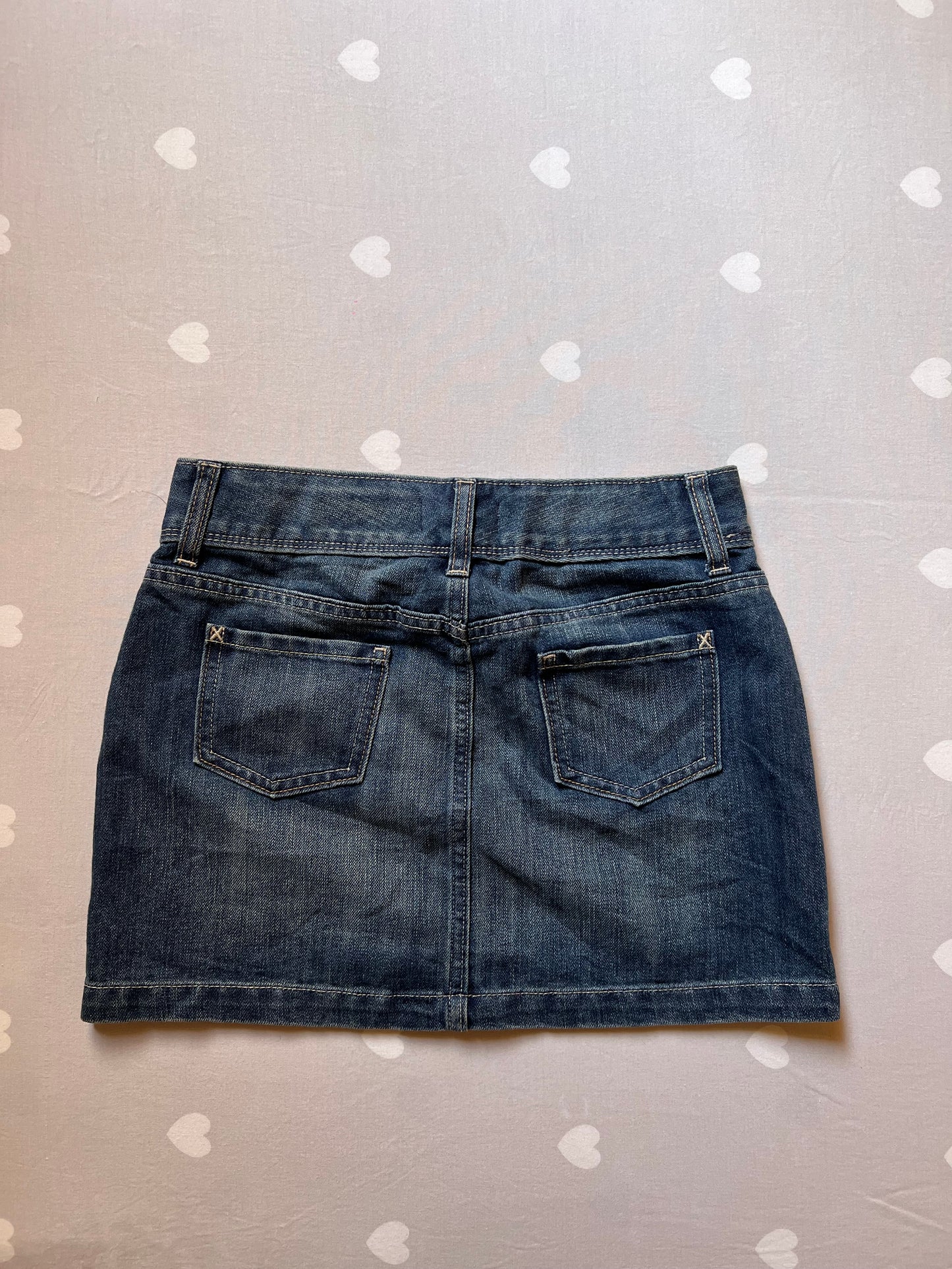 Denim Mini Skirt