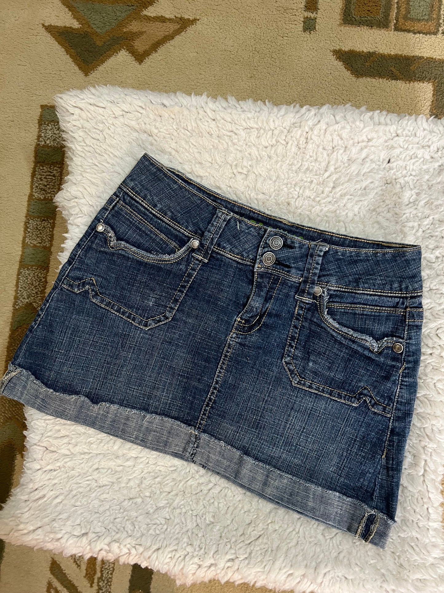 Y2K Denim Mini Skirt