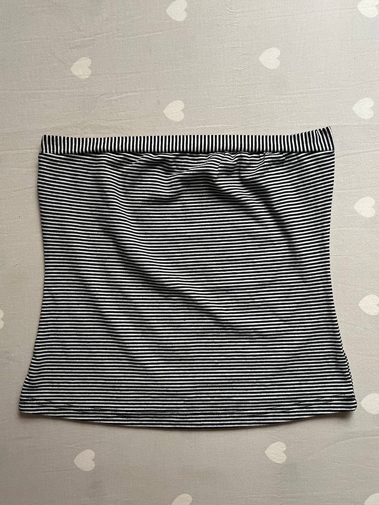 Stripped Bandeau Top