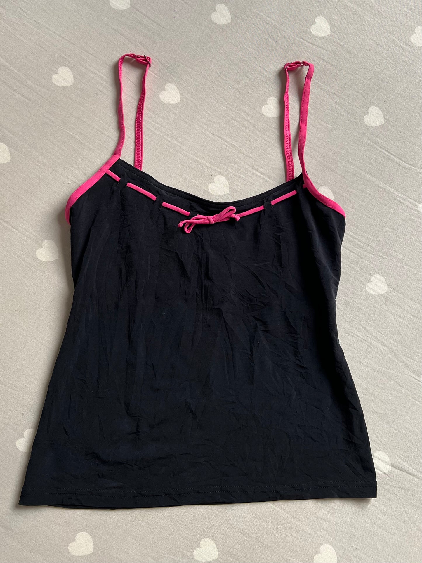 Black tankini top