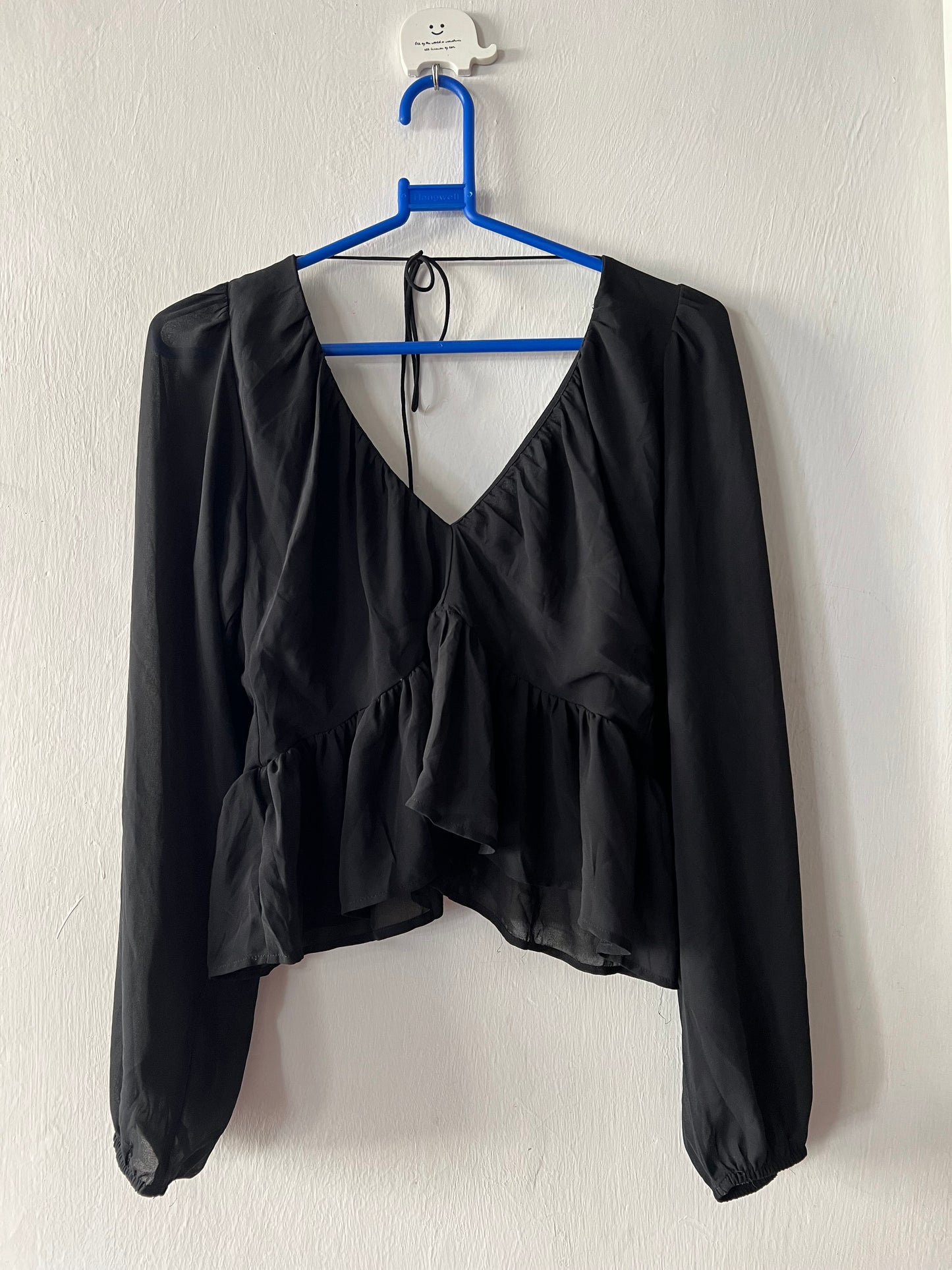 Whimsy chiffon top