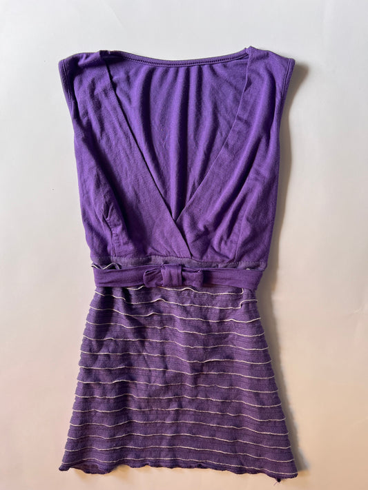 V neck baby doll top