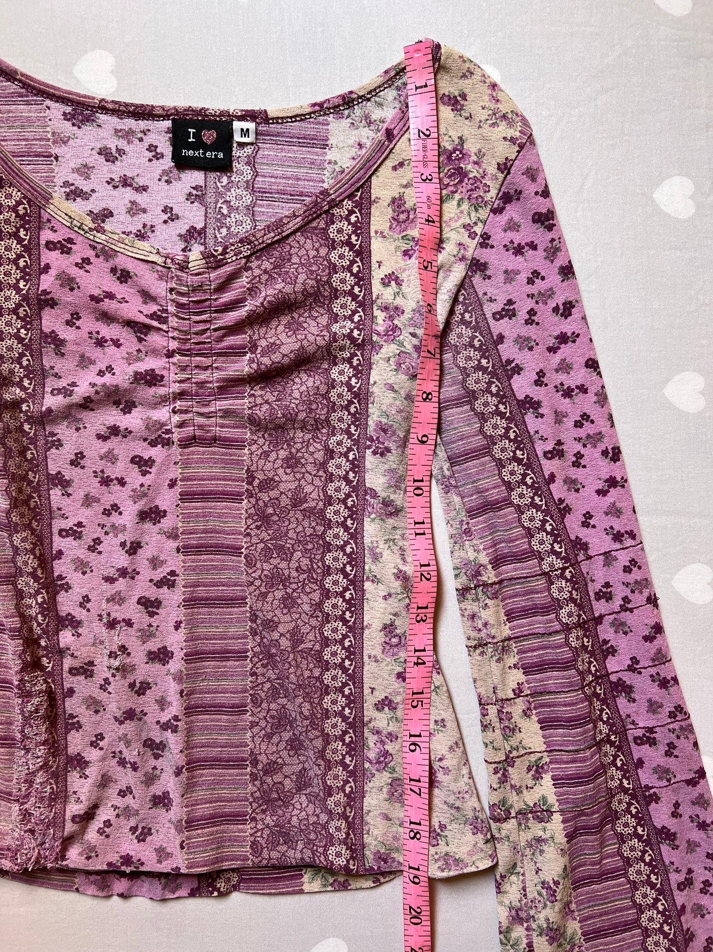 Whimsy bell sleeved top