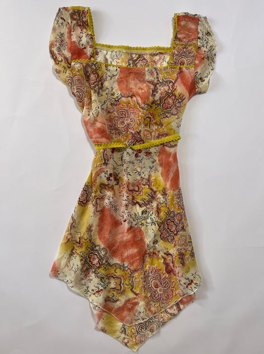 Floral Summer Dress Top