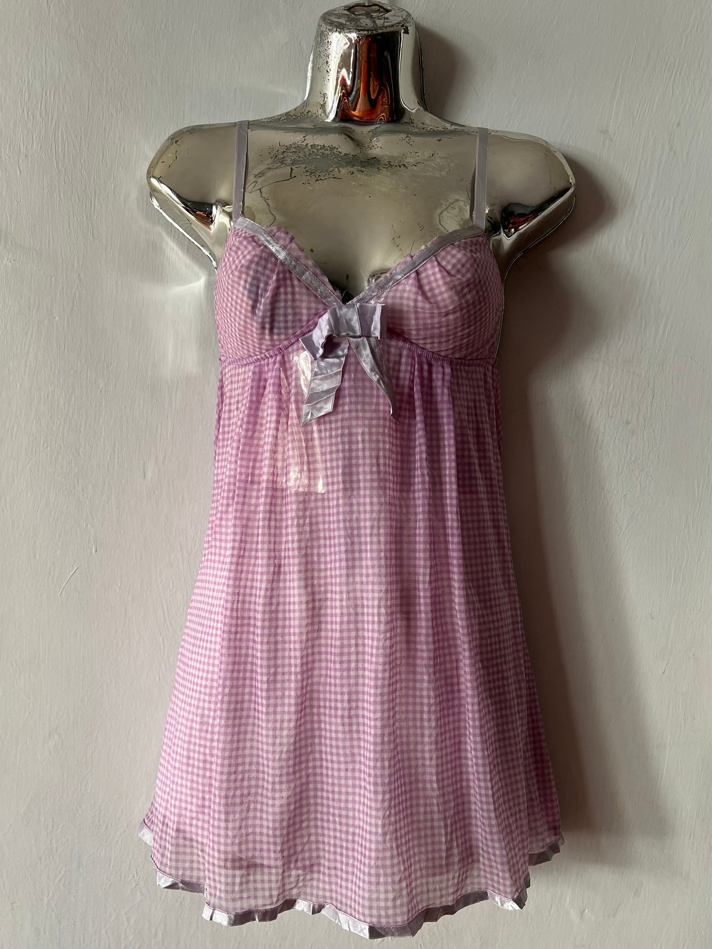 Victoria Secret Gingham flowy dress