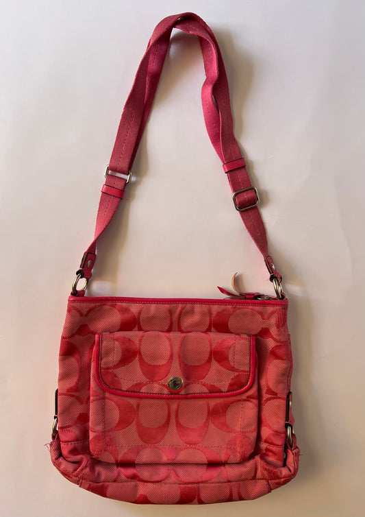 Coach Jacquard Crossbody Purse
