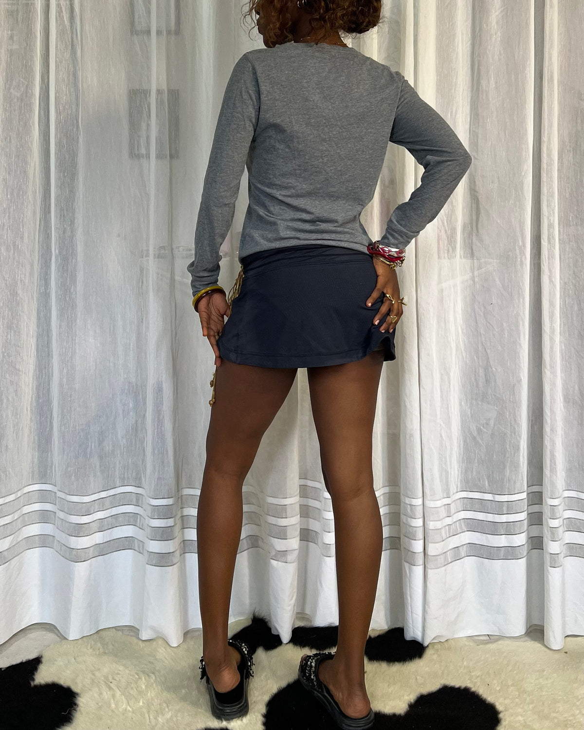 Grey Henley top