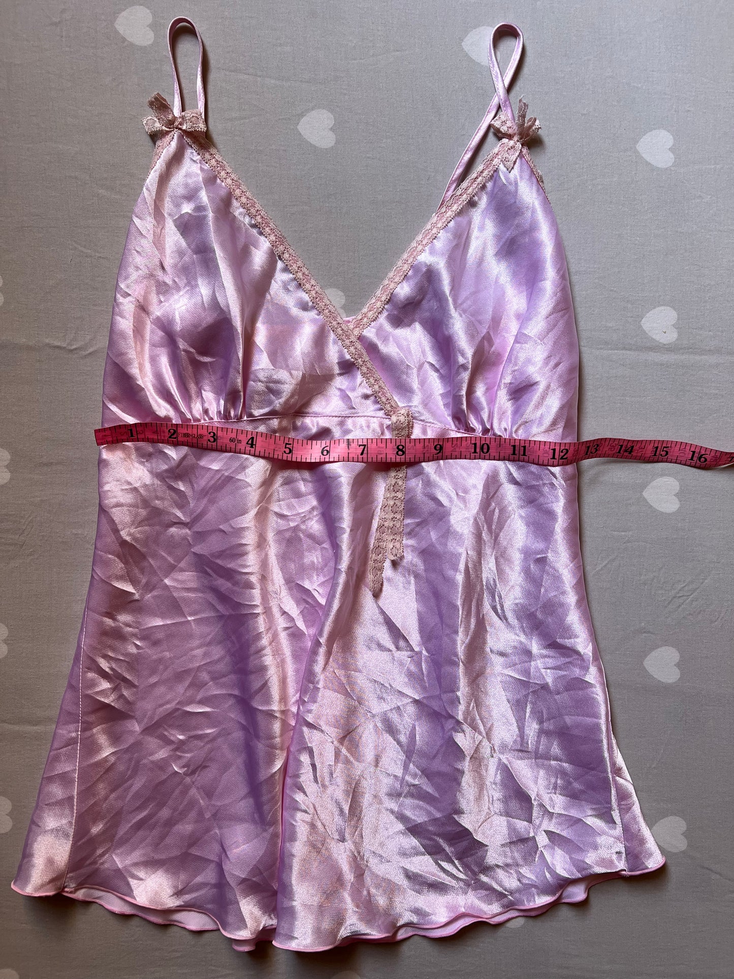 Lilac Satin Cami top