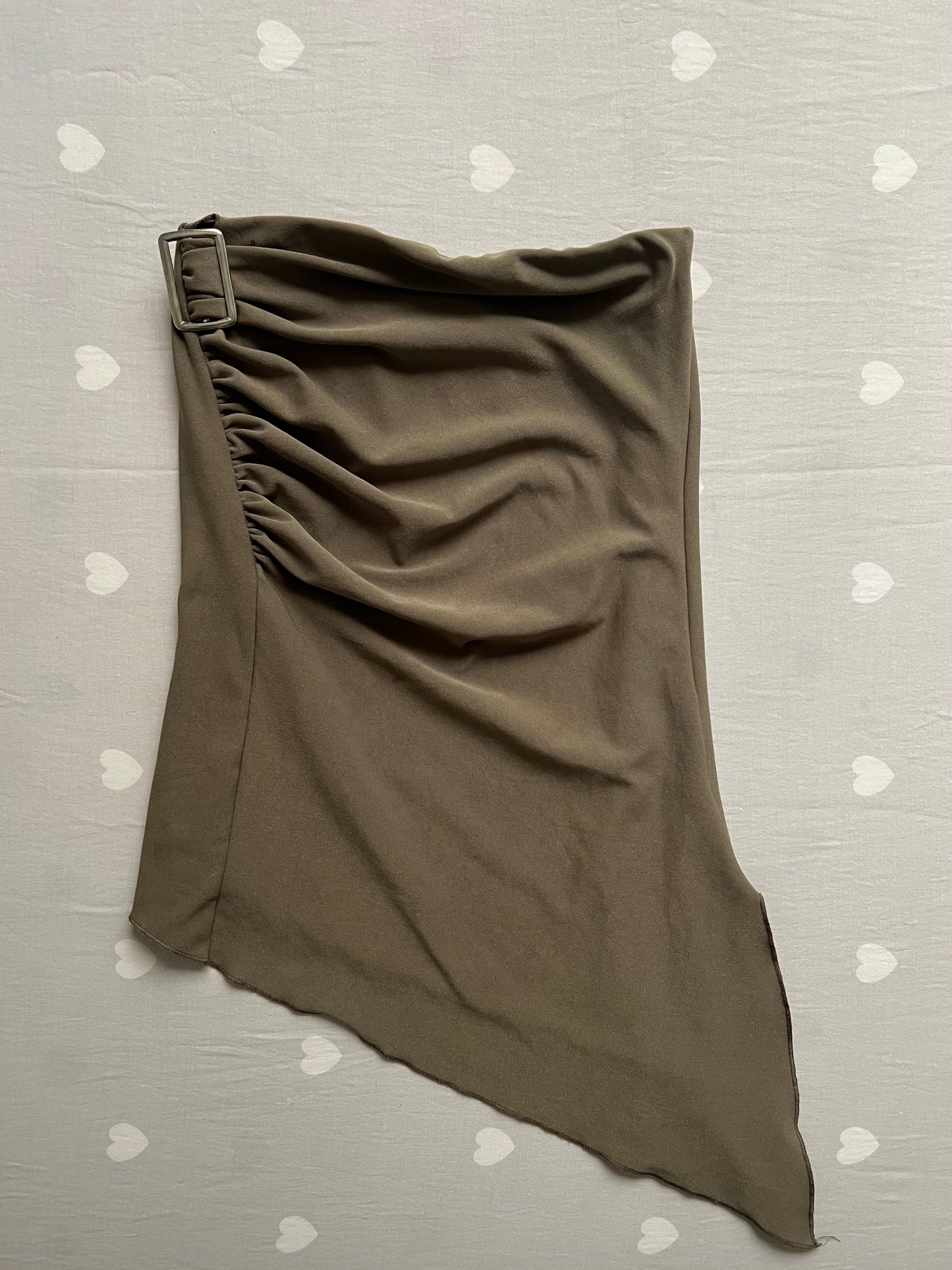 Asymmetrical y2k bandeau top