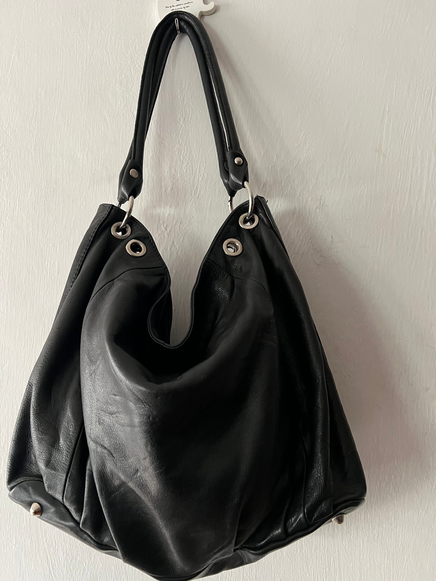 Leather Hobo Bag