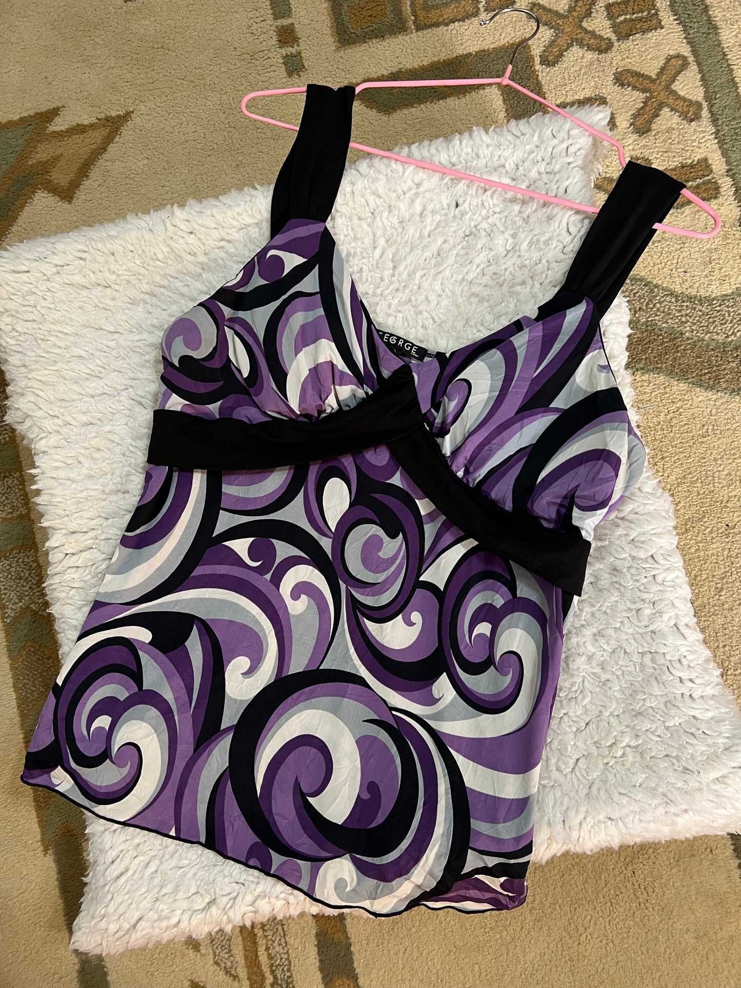 Graphic cami top