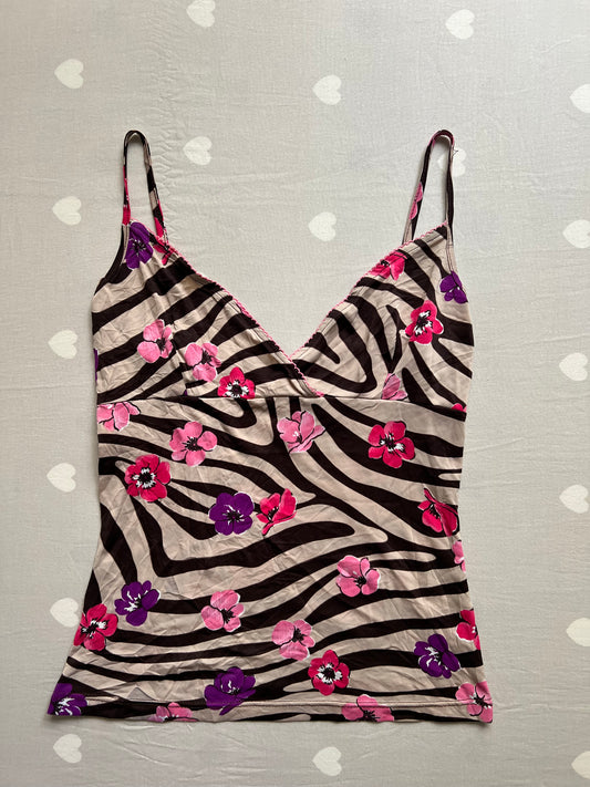 Vintage graphic cami top