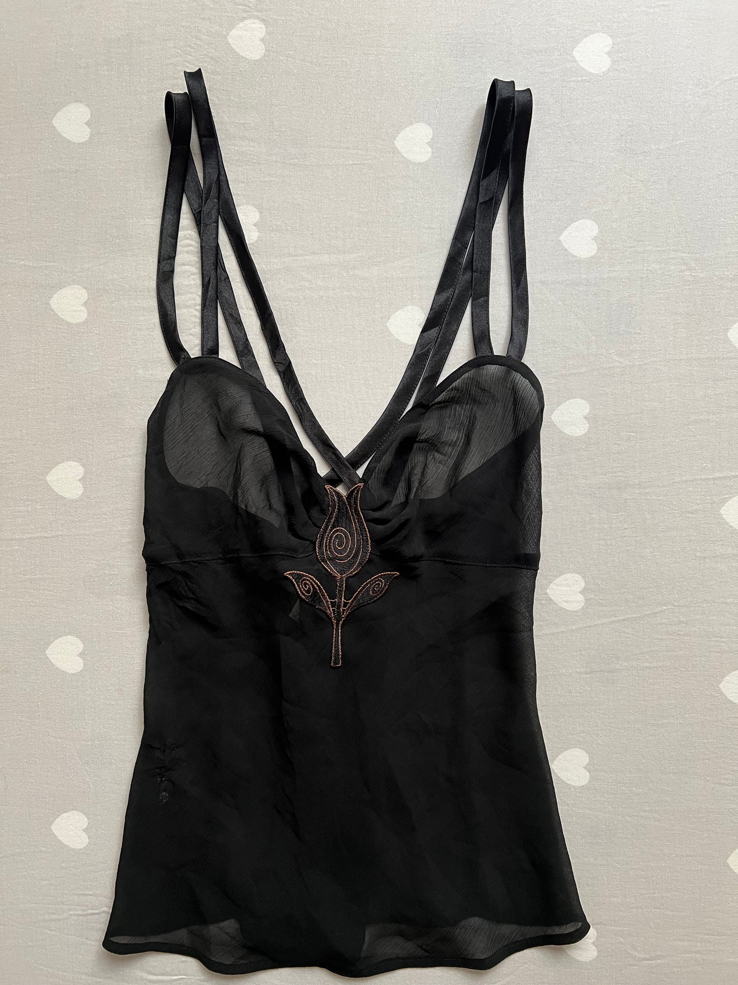 Vintage Chiffon Cami top