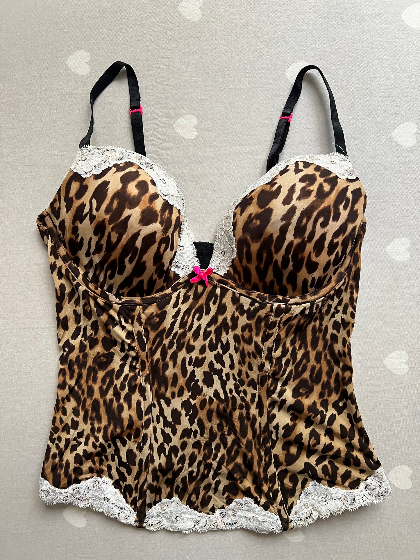 Leopard Print Corset Top