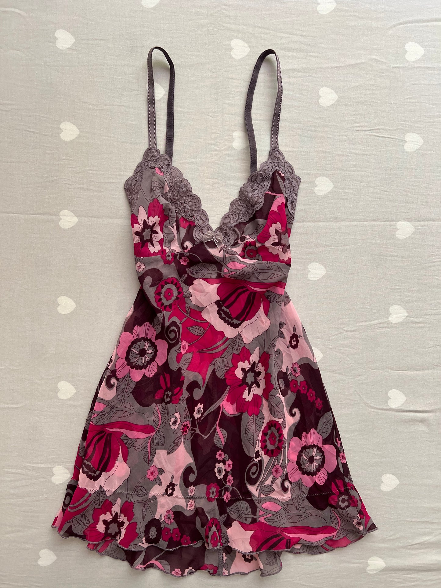 Floral print dress/top