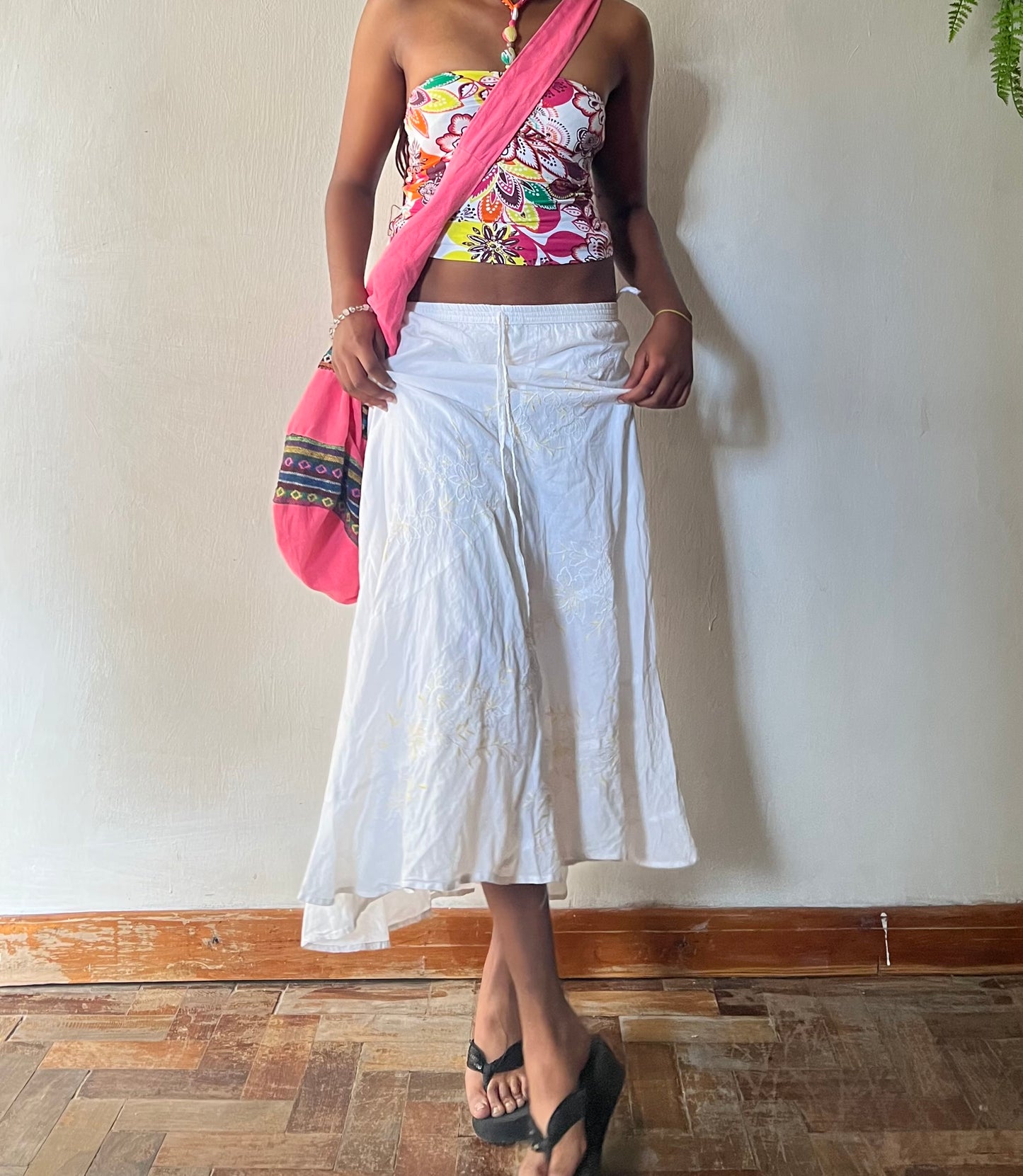 White Maxi Skirt