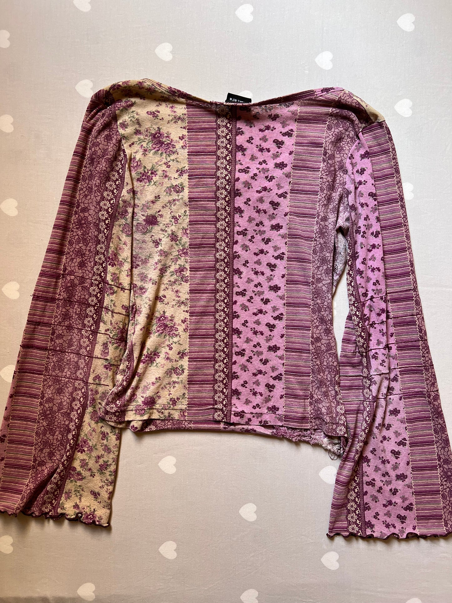 Whimsy bell sleeved top