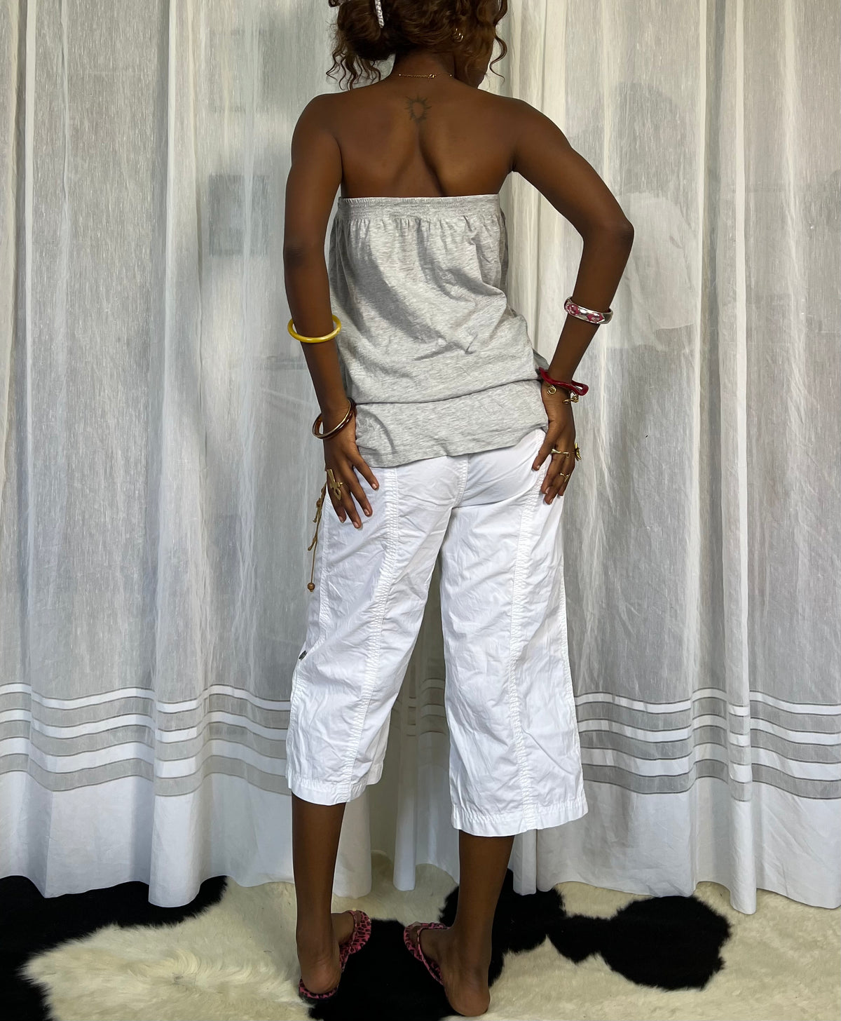 Drop down bandeau top