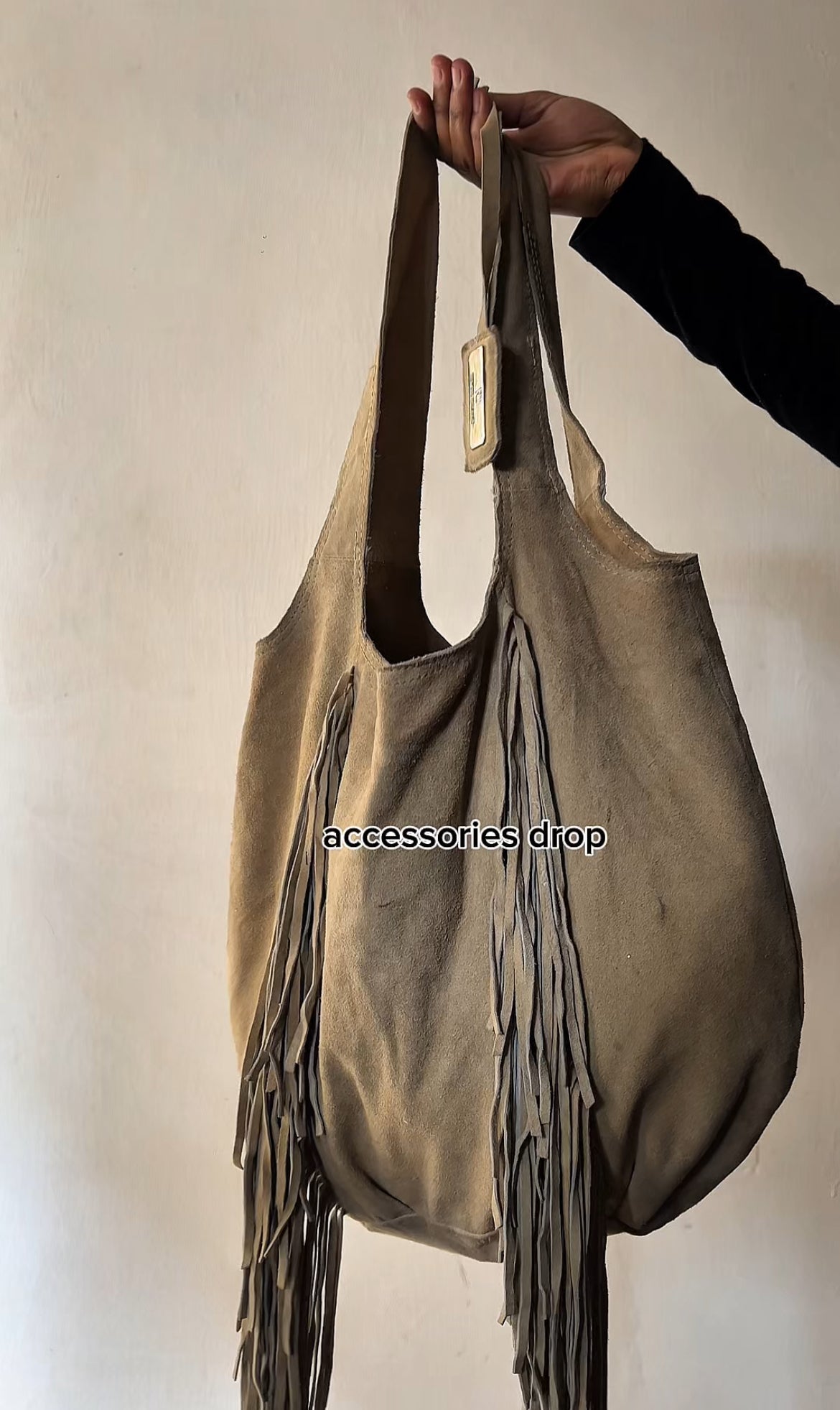 Fringe Hobo Bag