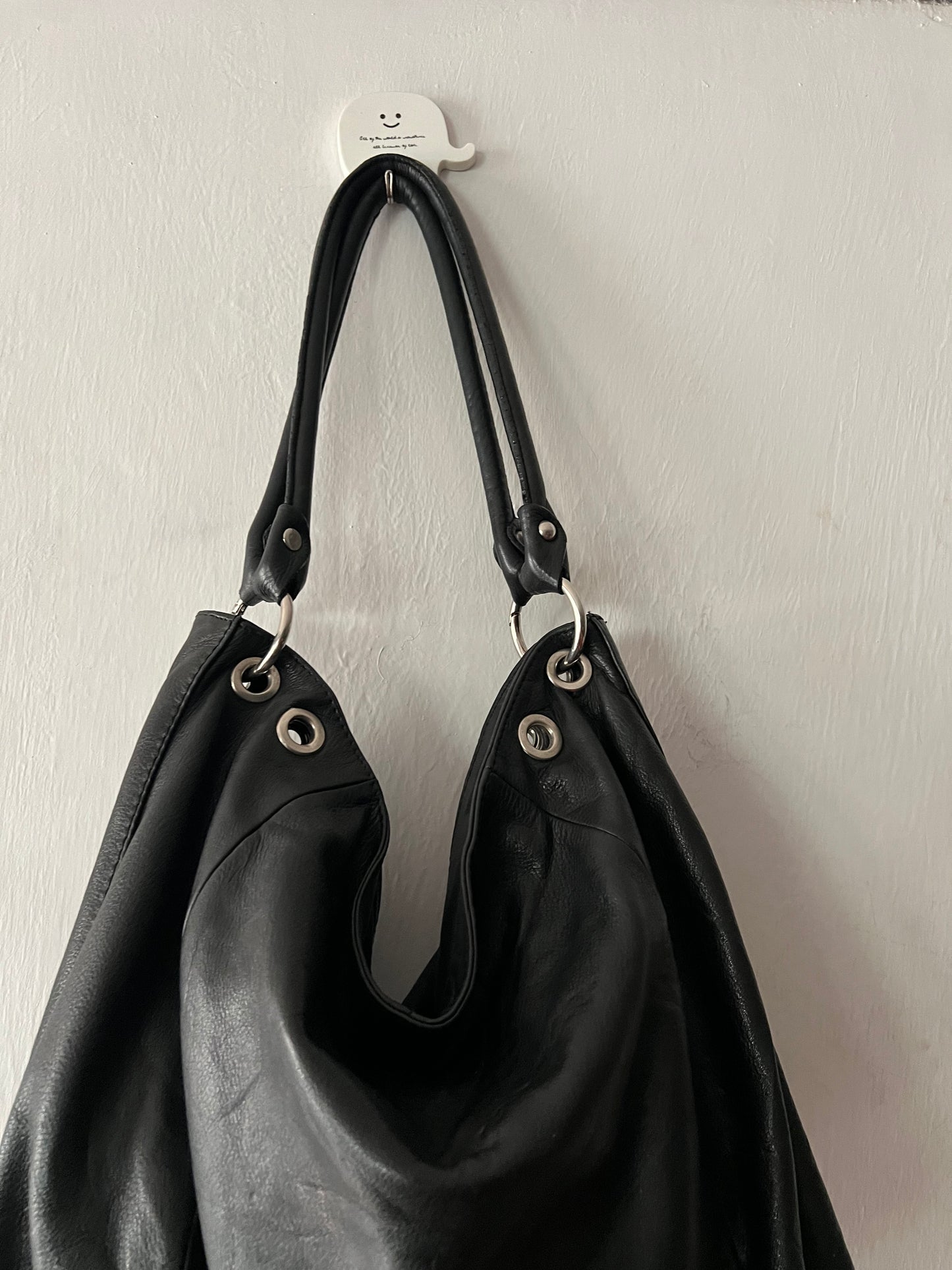 Leather Hobo Bag