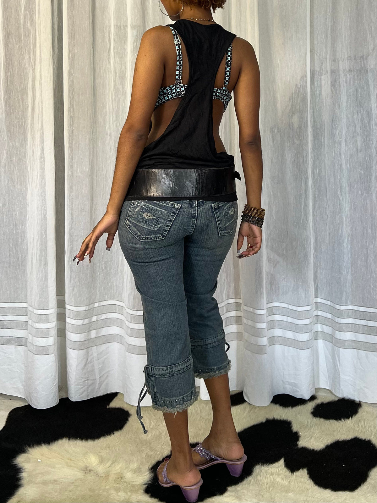 Slouchy Graphic Tank