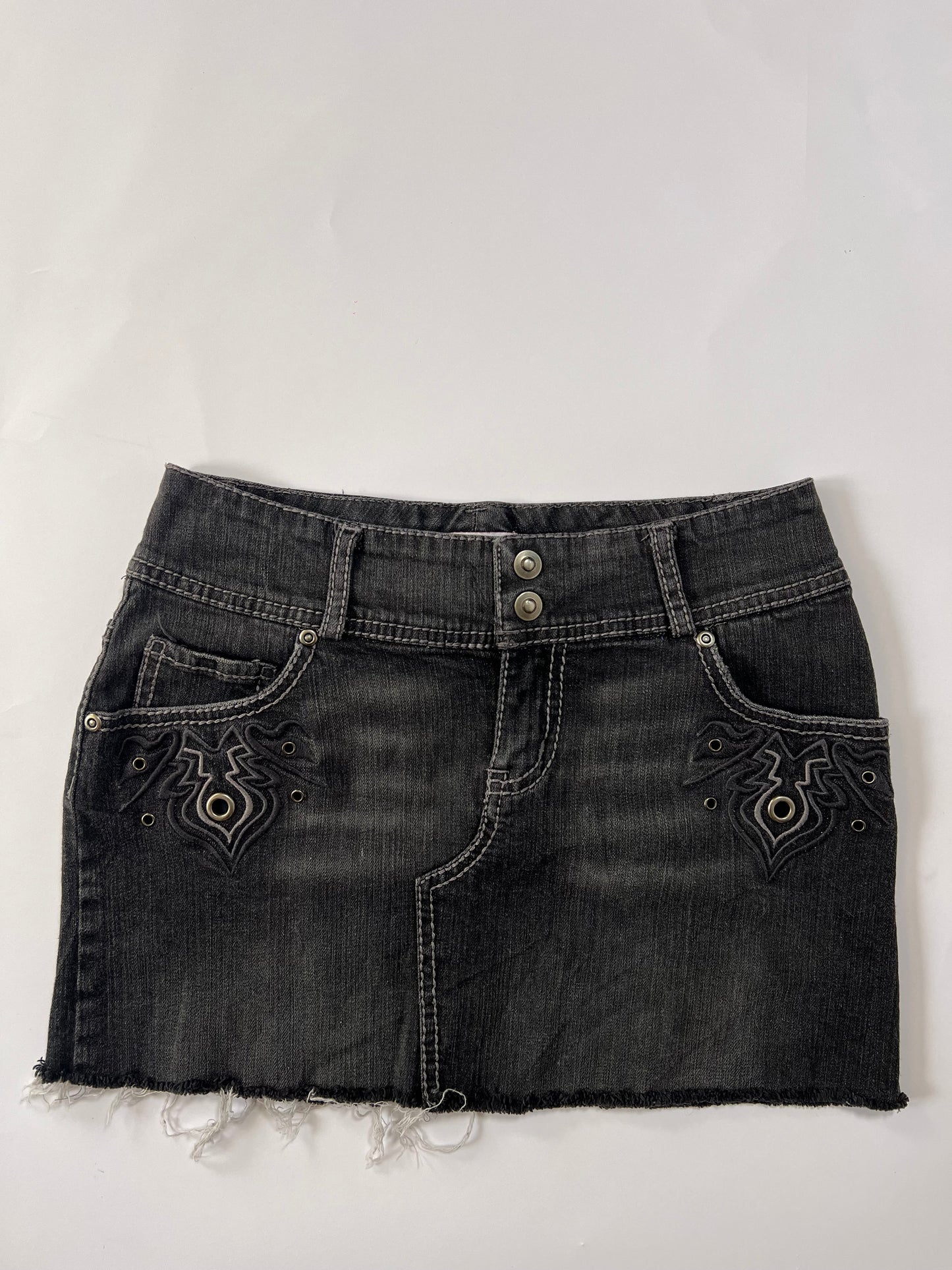 Y2k Denim Mini Skirt