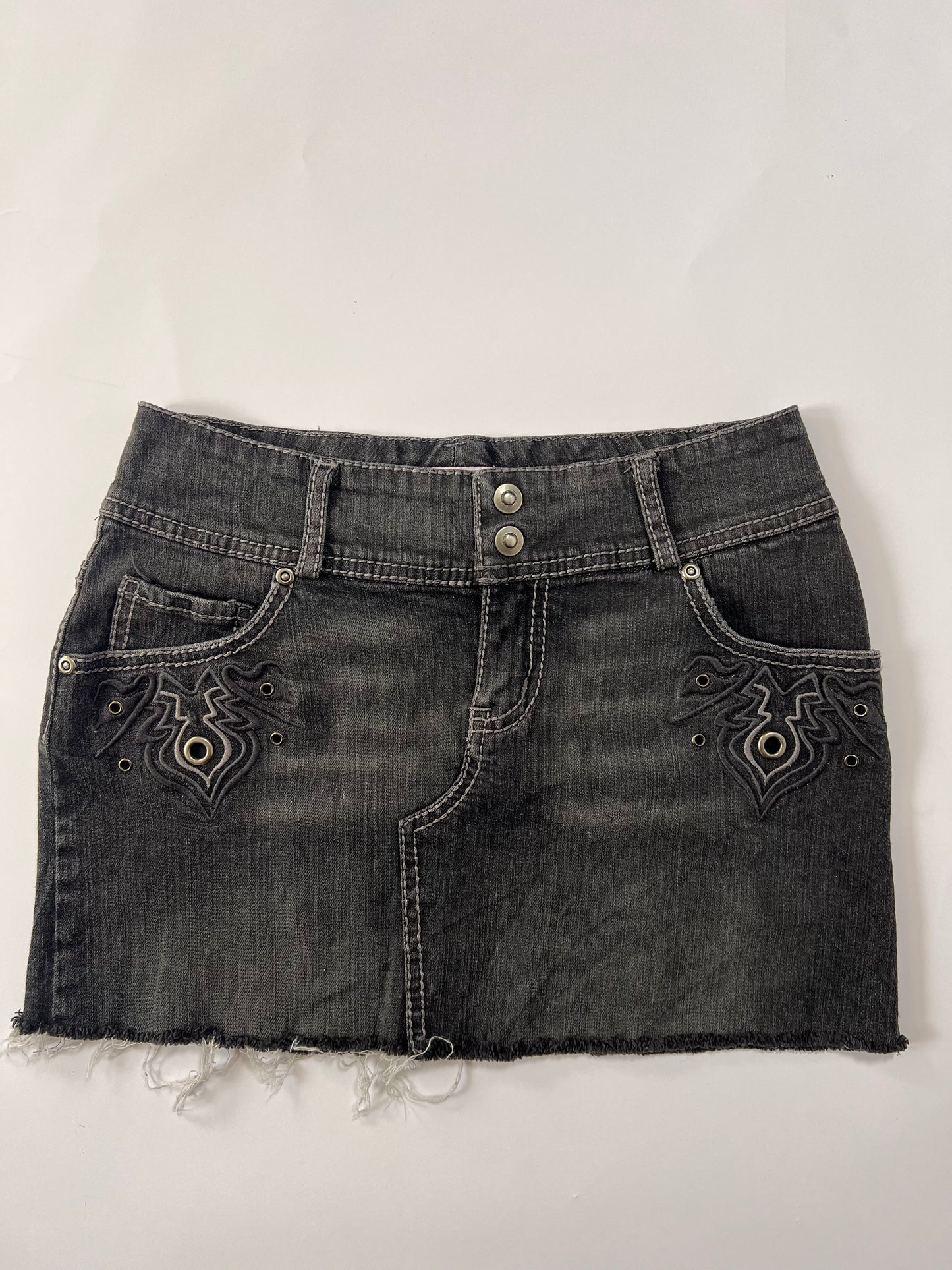 Y2k Denim Mini Skirt
