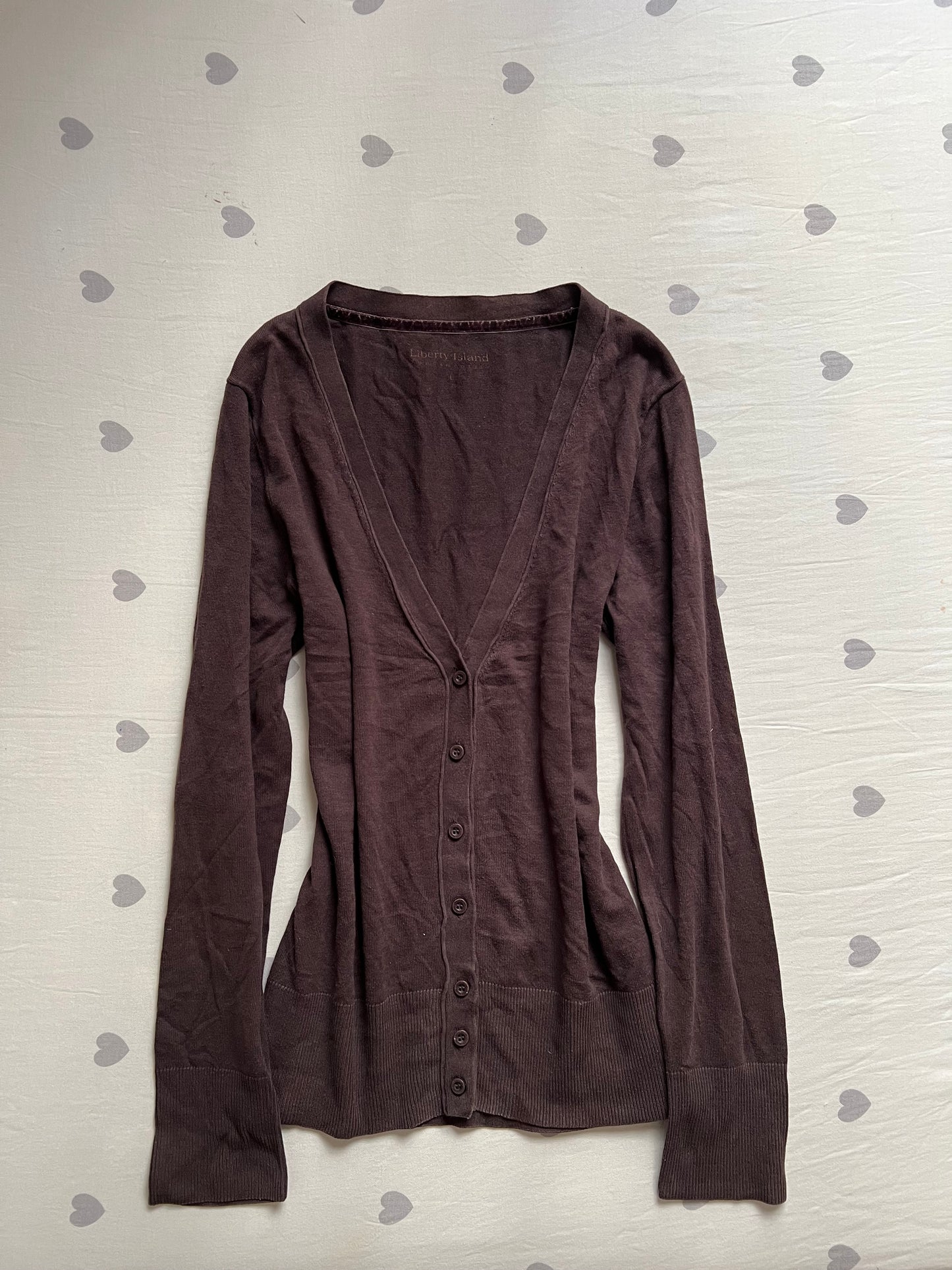 Chocolate Brown Cardigan