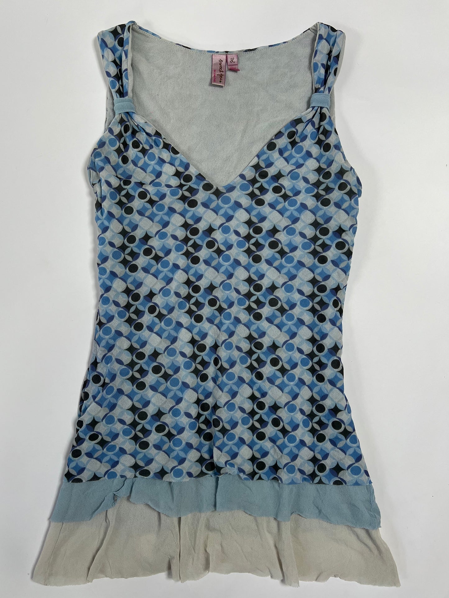 Ruffled cami top