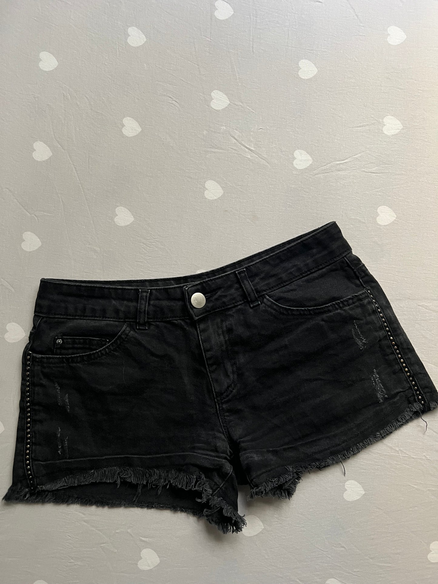 Studded y2k shorts