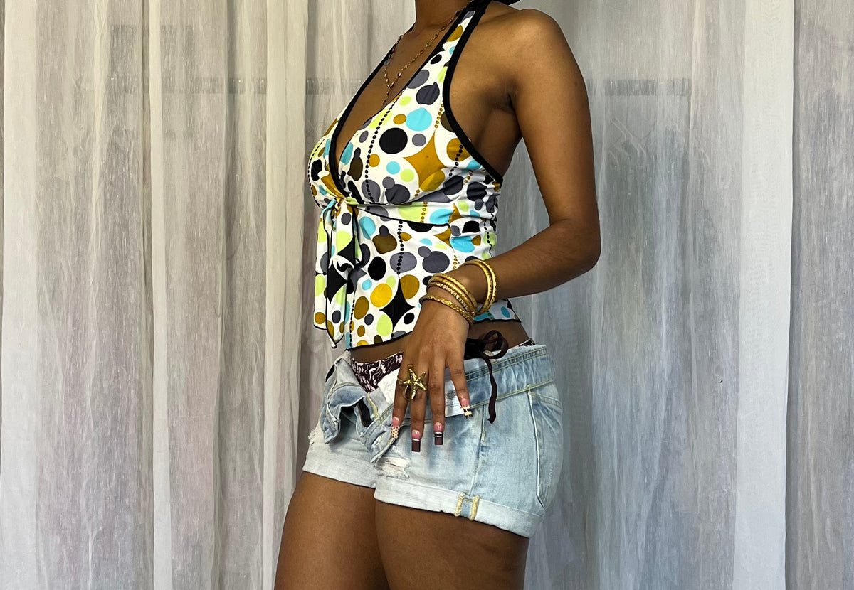 Polka Dot Bohemian Cami