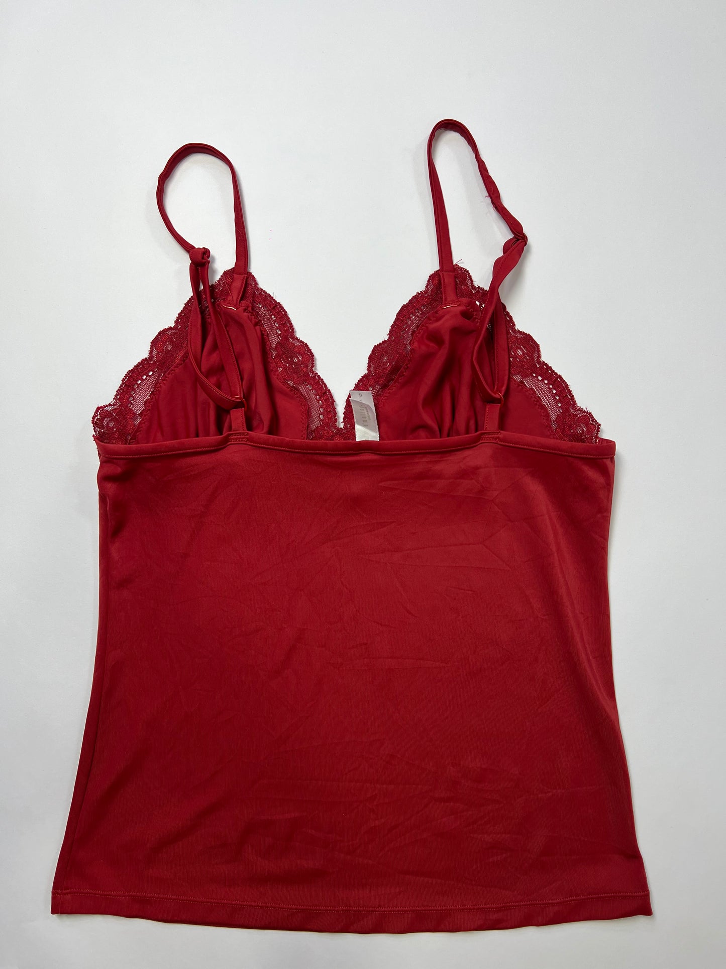 Lace Trim Satin Cami
